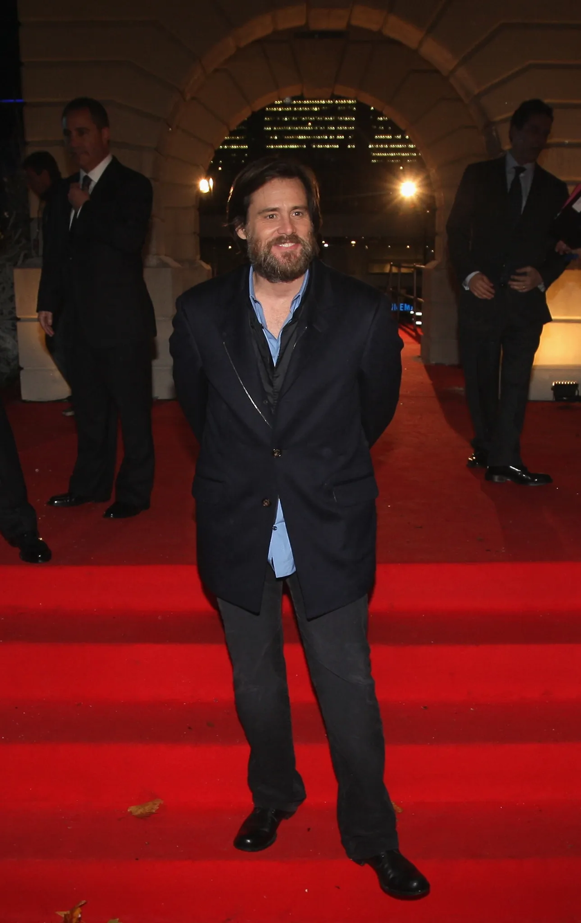 Jim Carrey at an event for A Christmas Carol (2009)