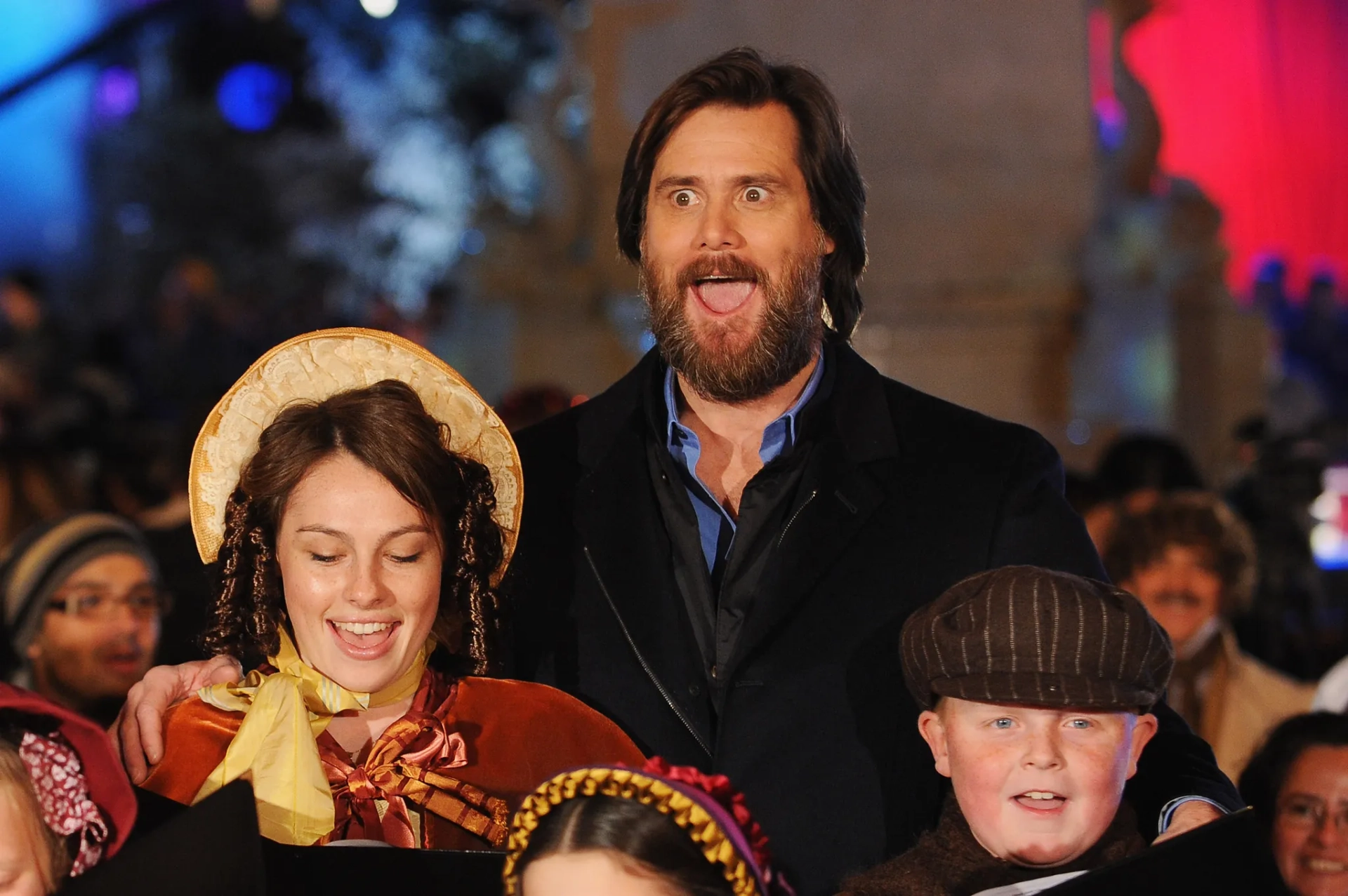 Jim Carrey at an event for A Christmas Carol (2009)