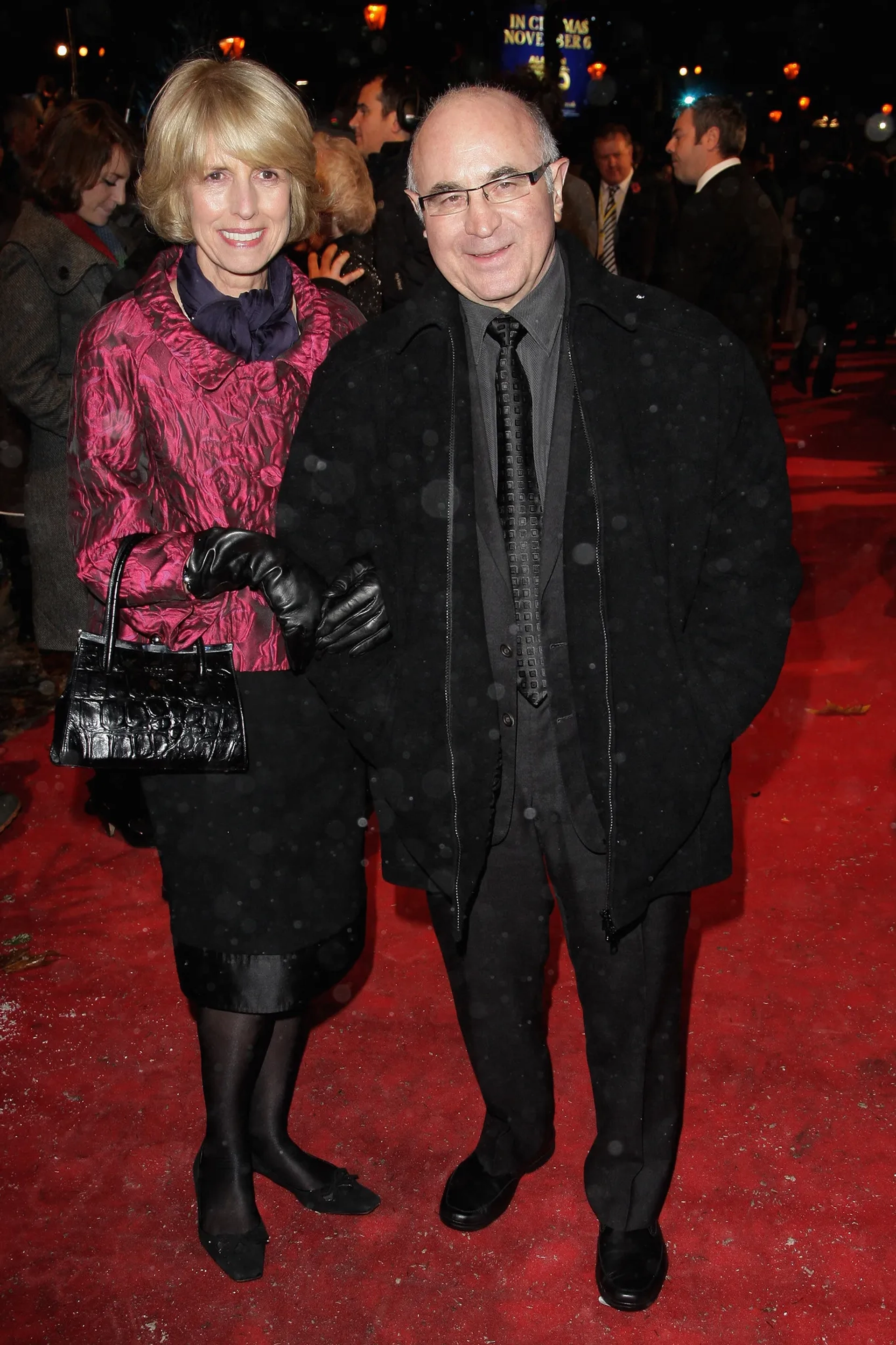 Bob Hoskins at an event for A Christmas Carol (2009)