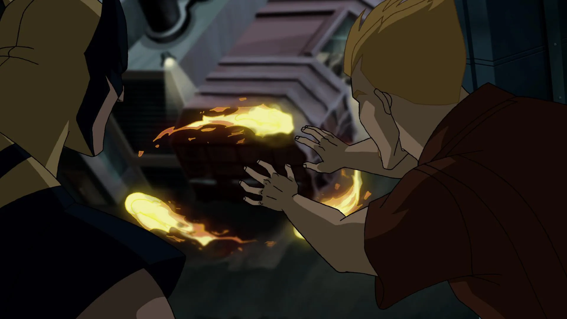 Steve Blum and Nolan North in Wolverine and the X-Men (2008)
