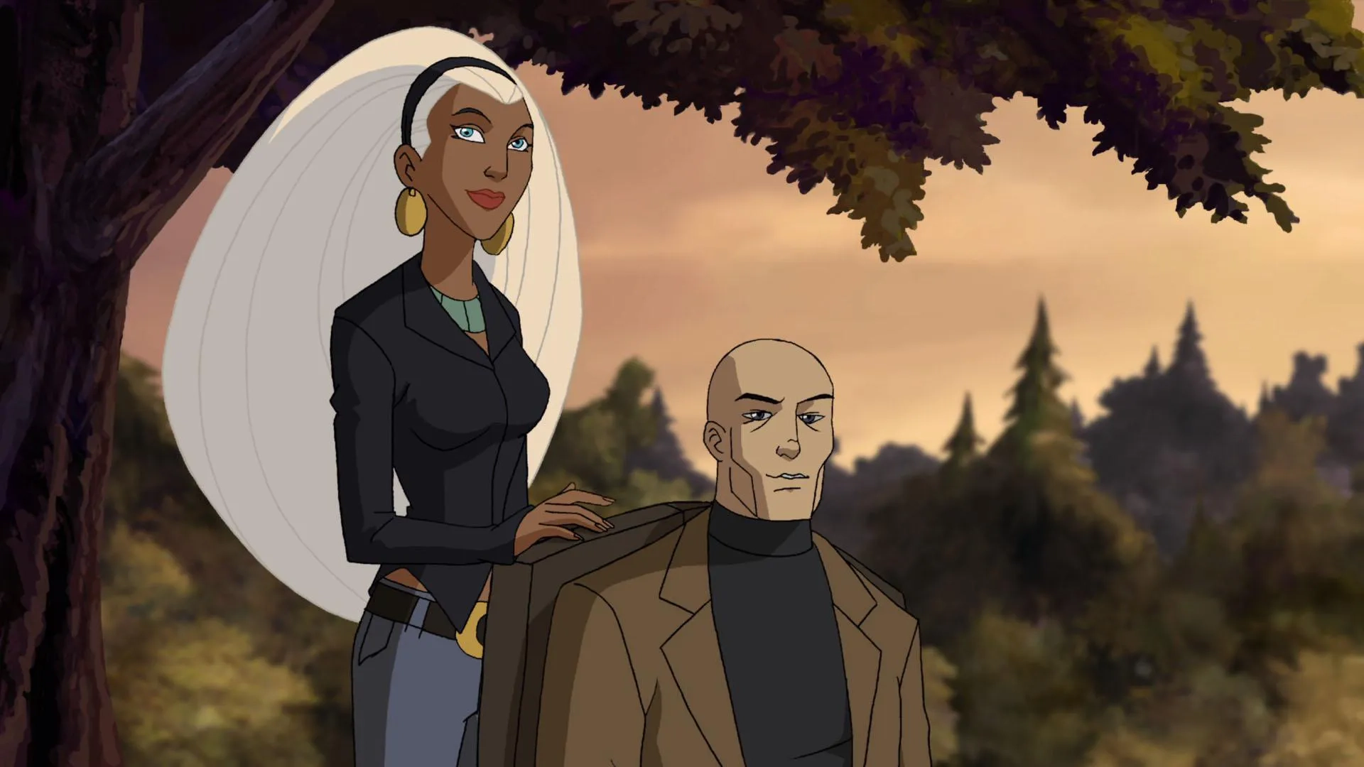 Susan Dalian and Jim Ward in Wolverine and the X-Men (2008)