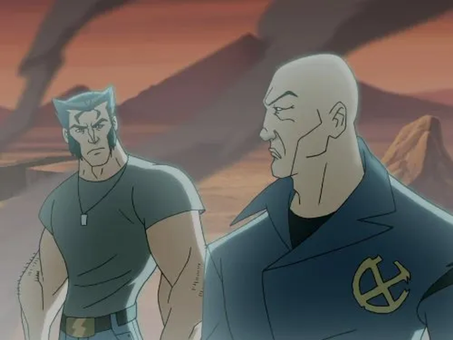 Steve Blum and Jim Ward in Wolverine and the X-Men (2008)