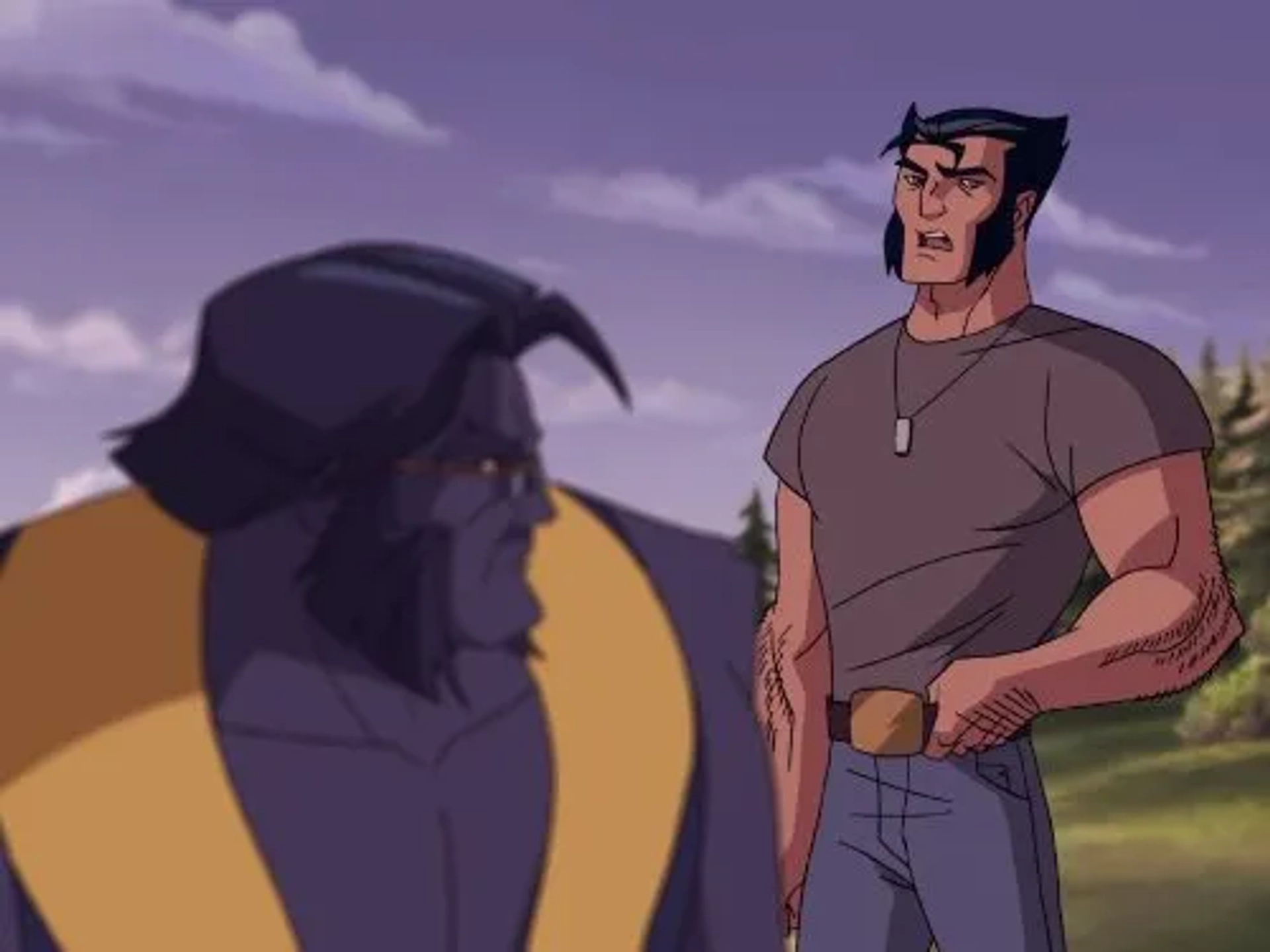 Steve Blum and Fred Tatasciore in Wolverine and the X-Men (2008)