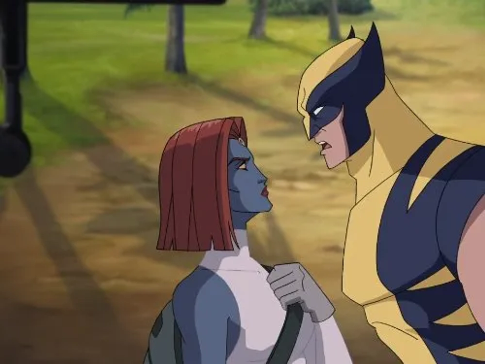 Tamara Bernier and Steve Blum in Wolverine and the X-Men (2008)