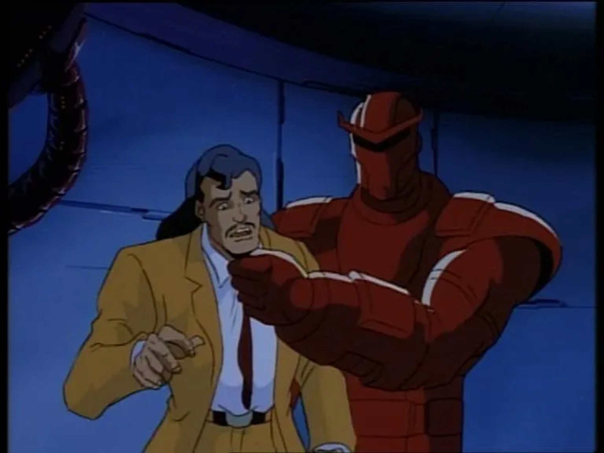 Robert Hays and Stu Rosen in Iron Man (1994)