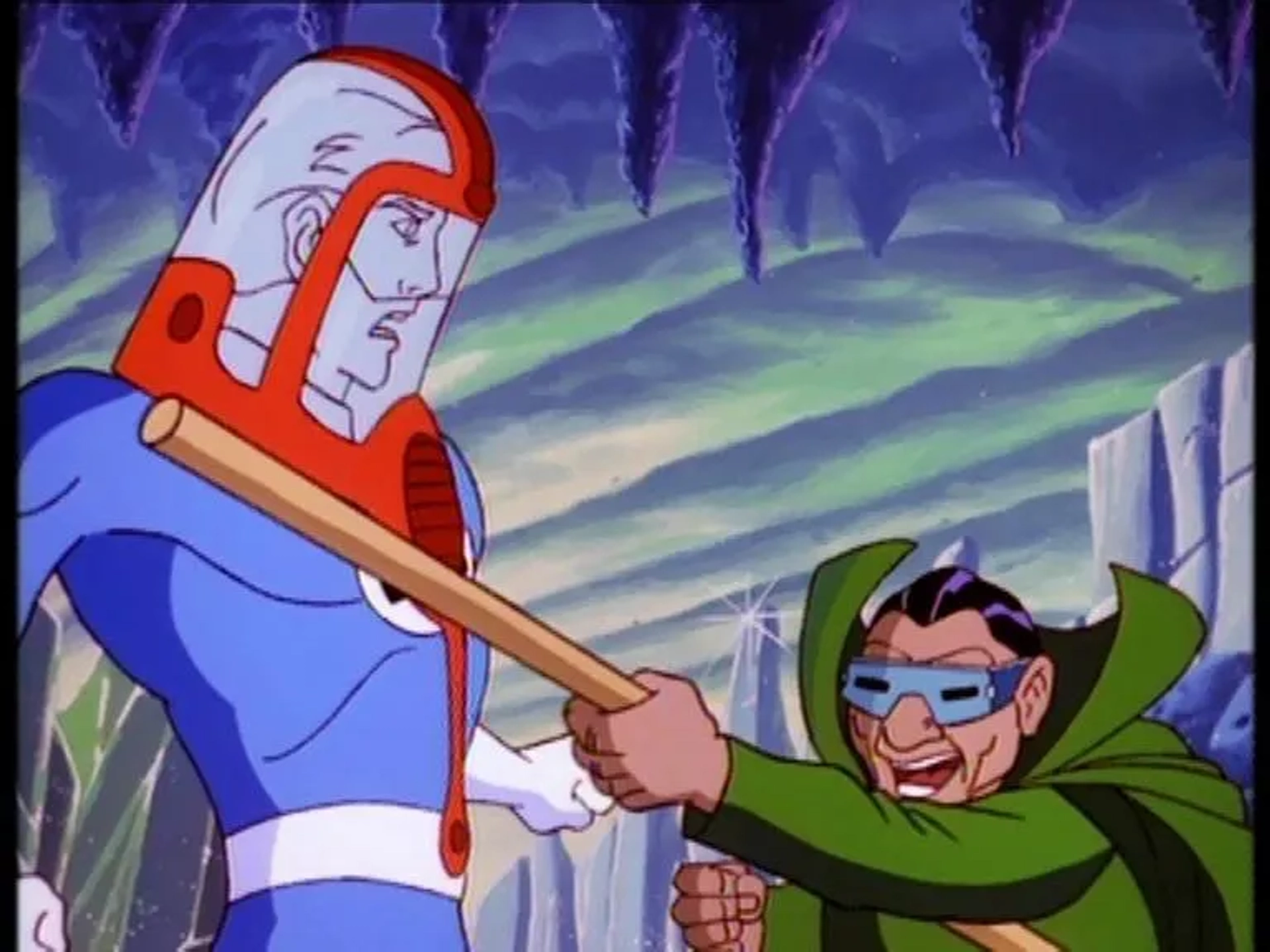 Gregg Berger and Beau Weaver in Fantastic Four: The Animated Series (1994)