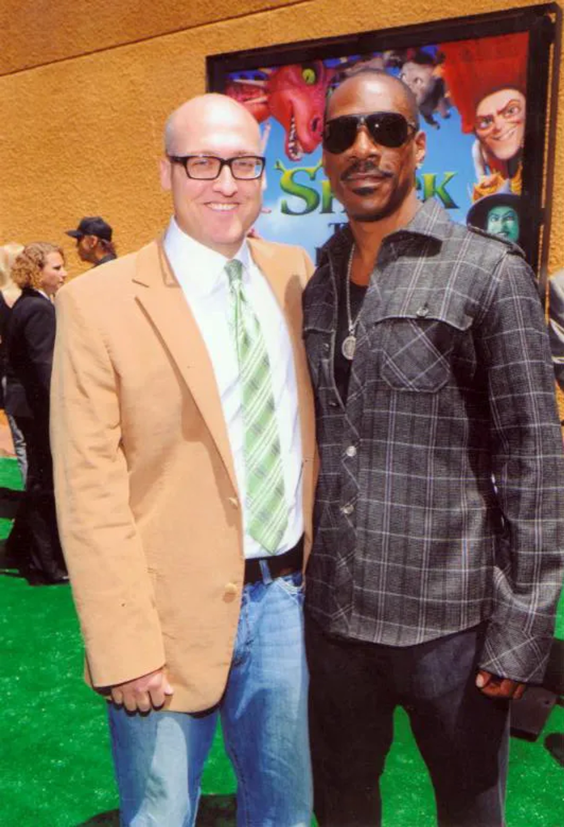 Eddie Murphy and Mike Mitchell at an event for Shrek Forever After (2010)
