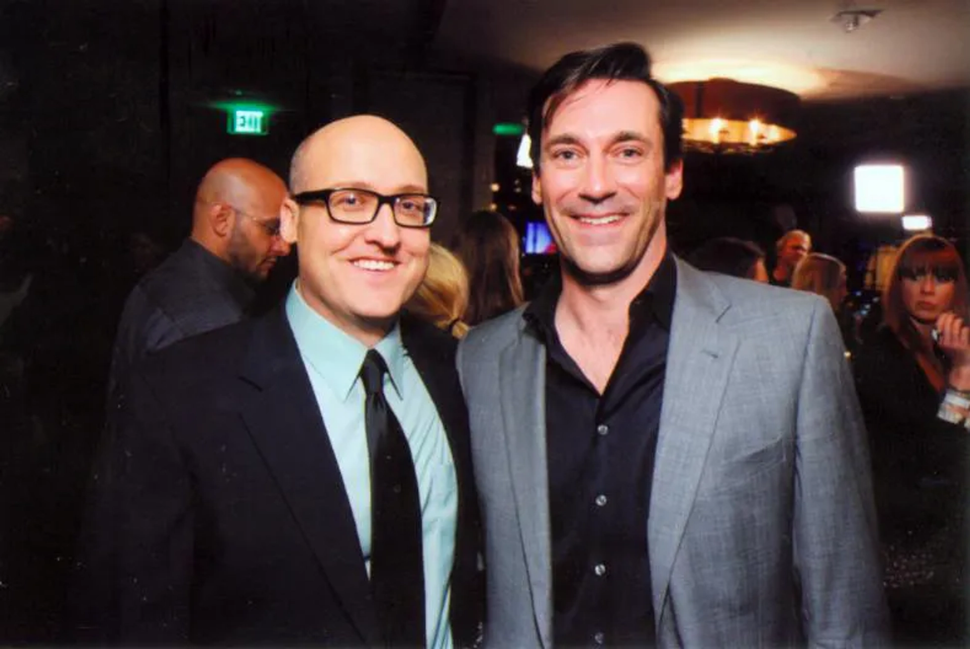 Jon Hamm and Mike Mitchell at an event for Shrek Forever After (2010)