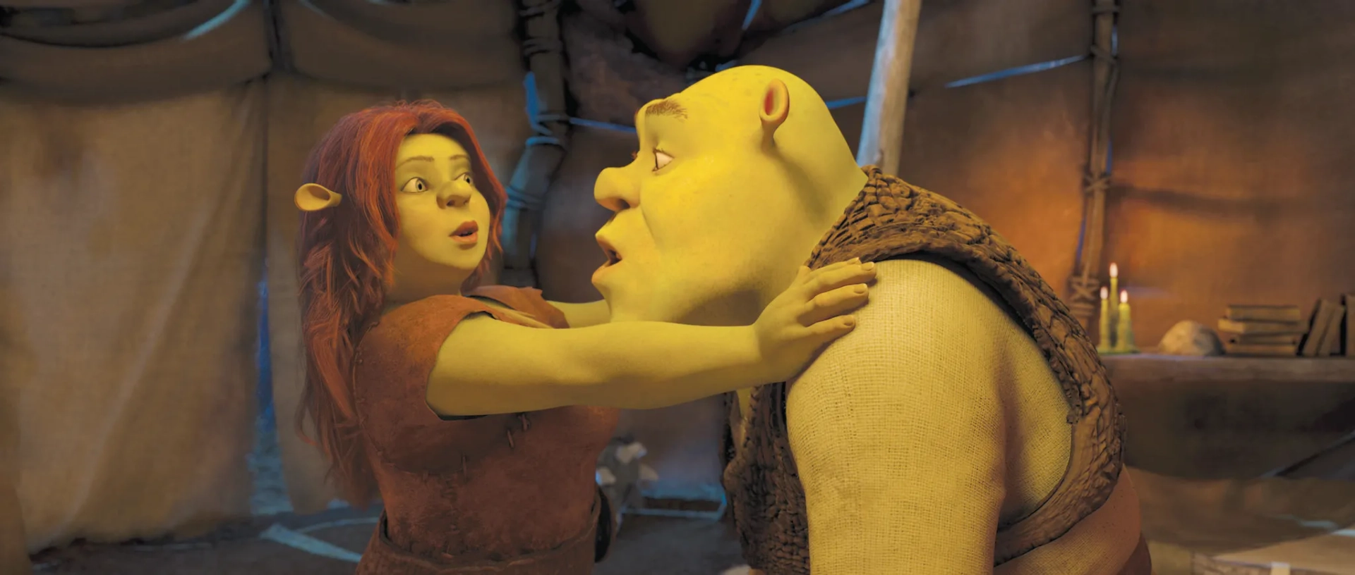 Cameron Diaz and Mike Myers in Shrek Forever After (2010)