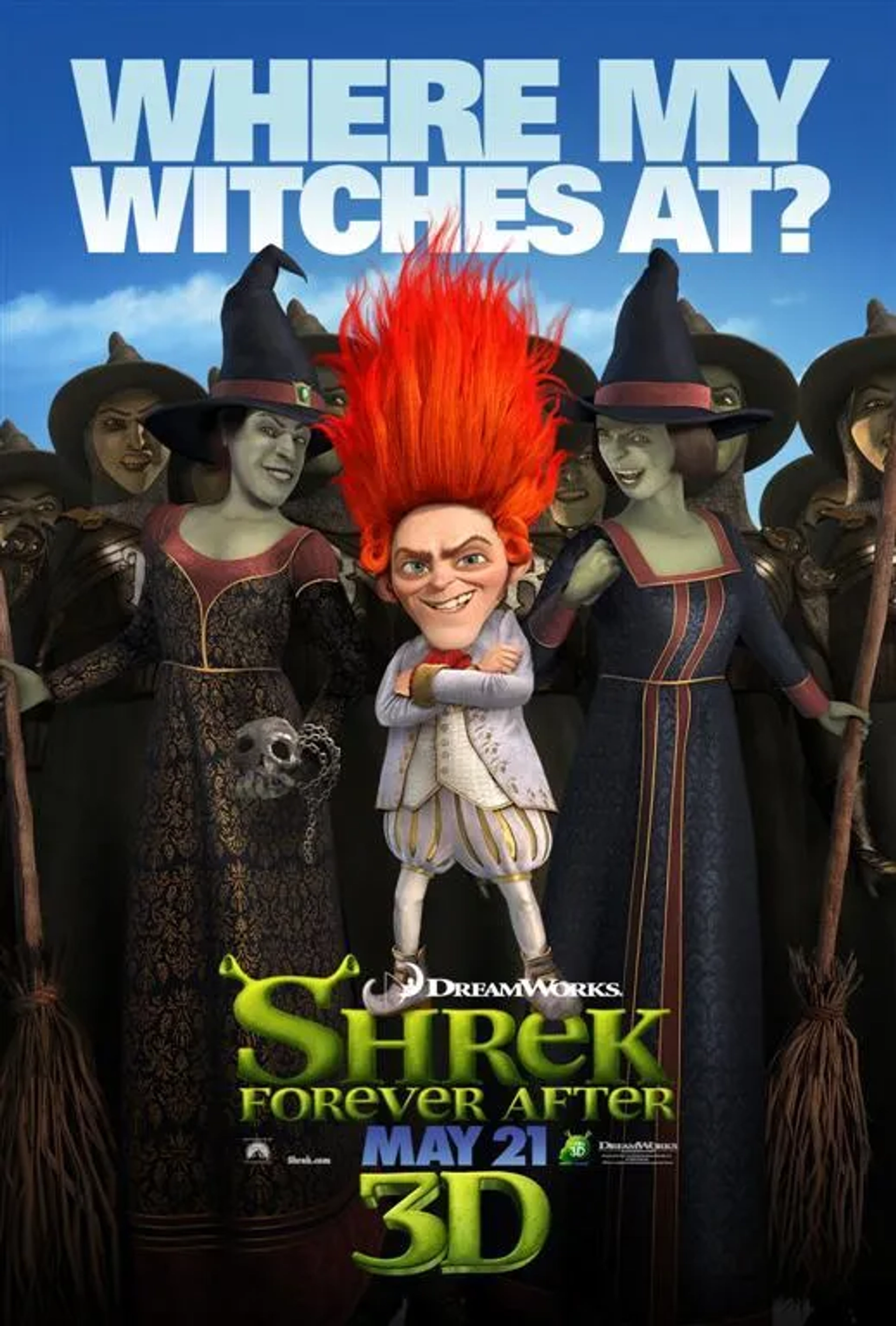 Kathy Griffin, Mary Kay Place, Walt Dohrn, Mike Mitchell, Meredith Vieira, Kristen Schaal, and Lake Bell in Shrek Forever After (2010)
