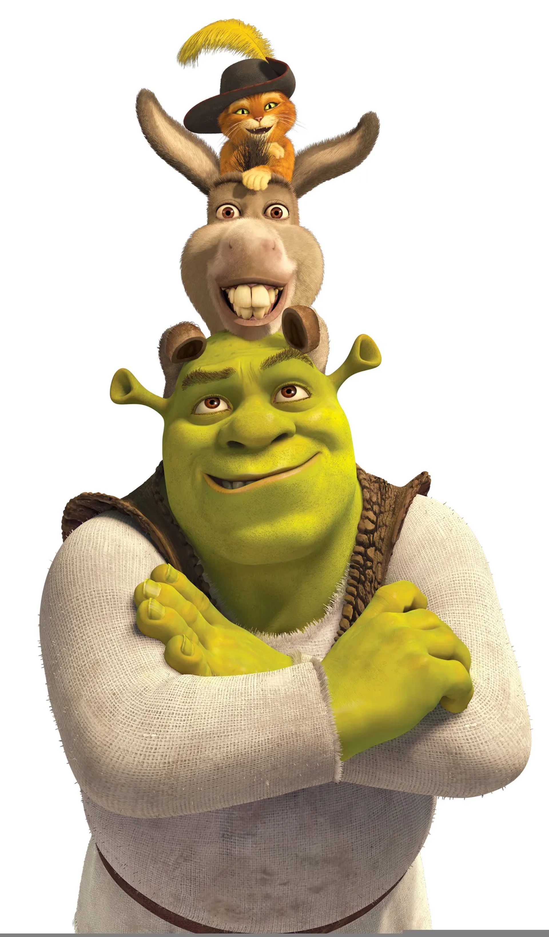 Antonio Banderas, Mike Myers, and Eddie Murphy in Shrek Forever After (2010)