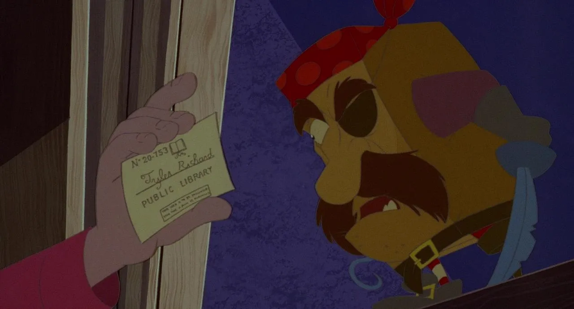 Macaulay Culkin and Patrick Stewart in The Pagemaster (1994)