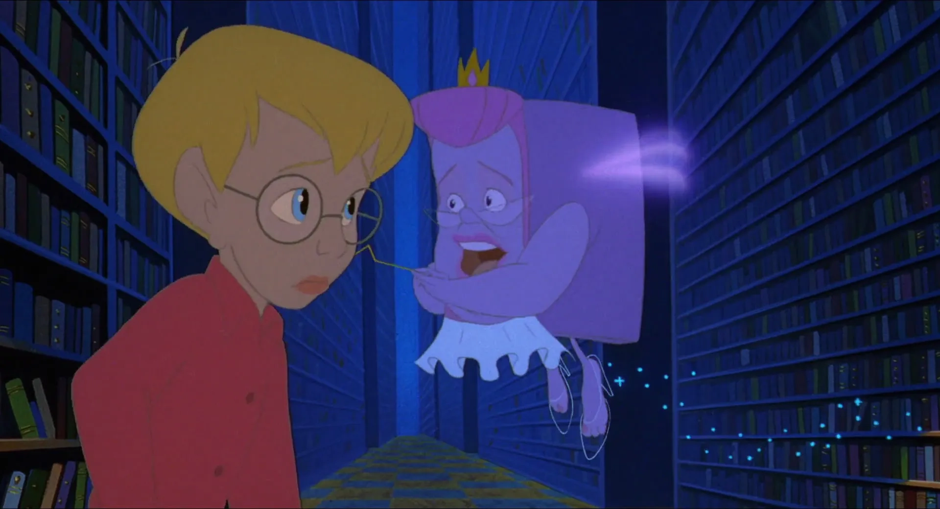 Whoopi Goldberg and Macaulay Culkin in The Pagemaster (1994)