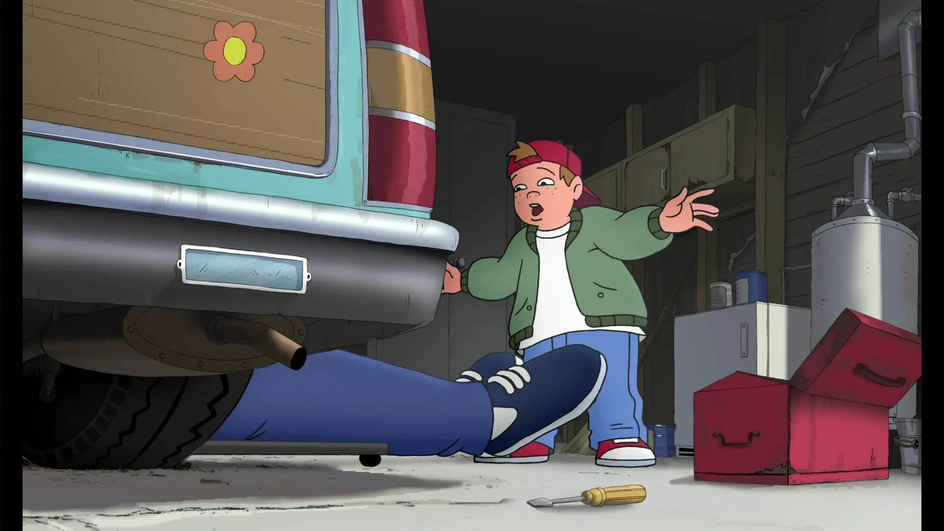 Andrew Lawrence and Paul Willson in Recess: School's Out (2001)
