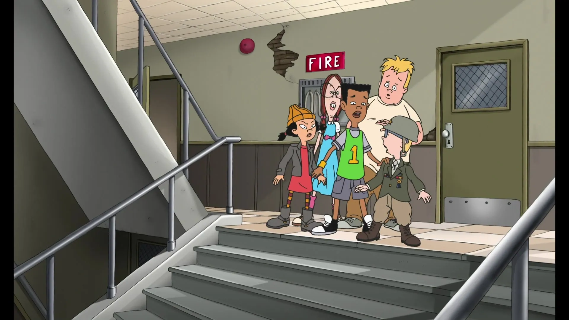 Rickey D'Shon Collins, Jason Davis, Ashley Johnson, Courtland Mead, and Pamela Adlon in Recess: School's Out (2001)