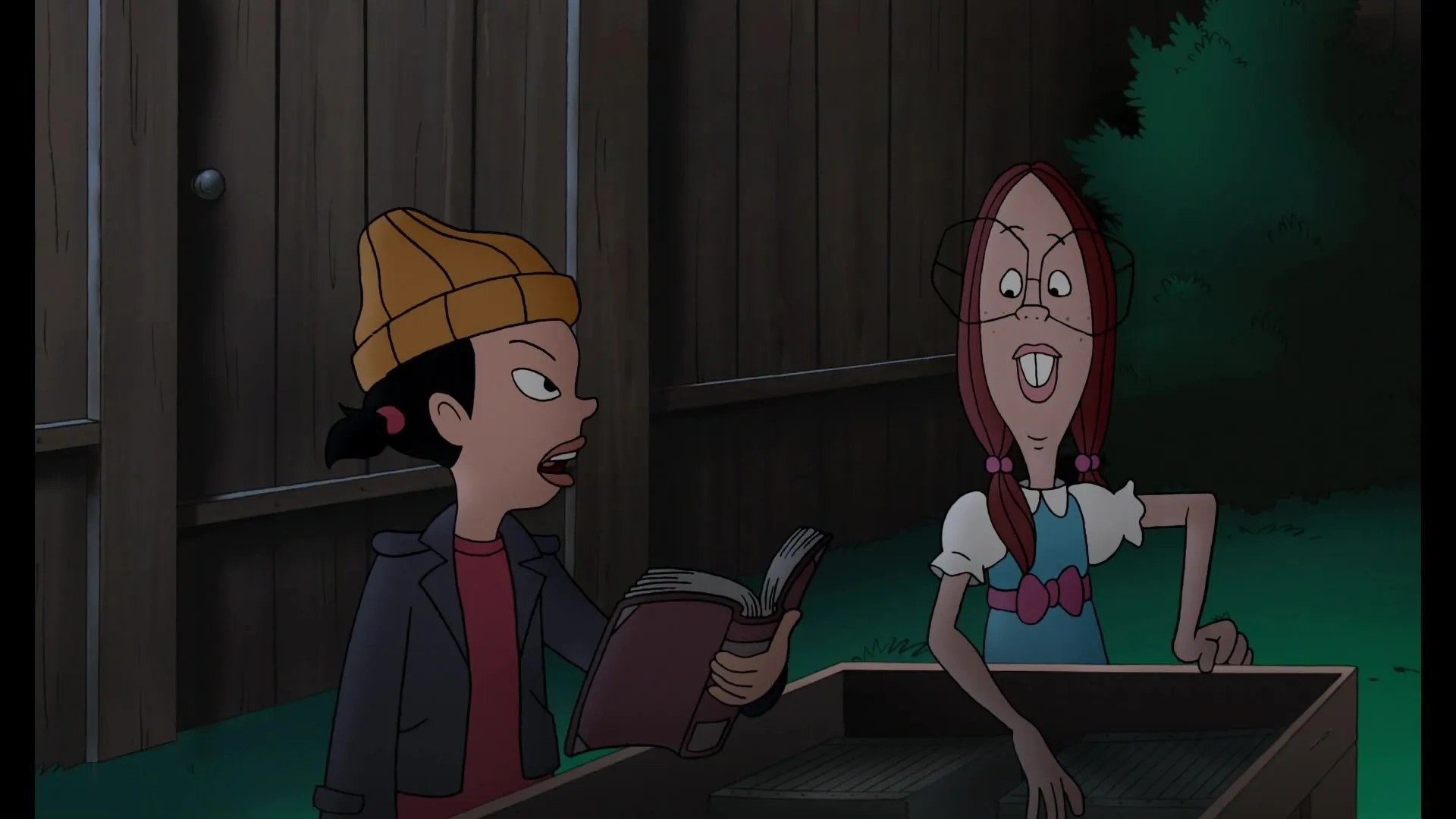 Ashley Johnson and Pamela Adlon in Recess: School's Out (2001)