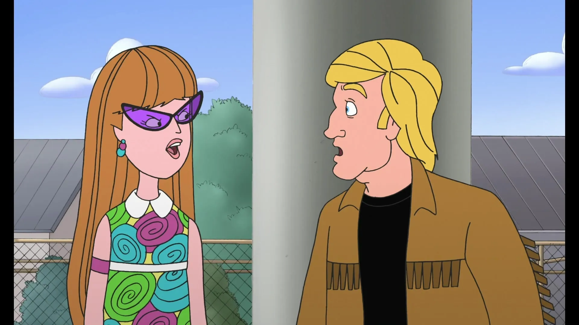 James Woods and April Winchell in Recess: School's Out (2001)