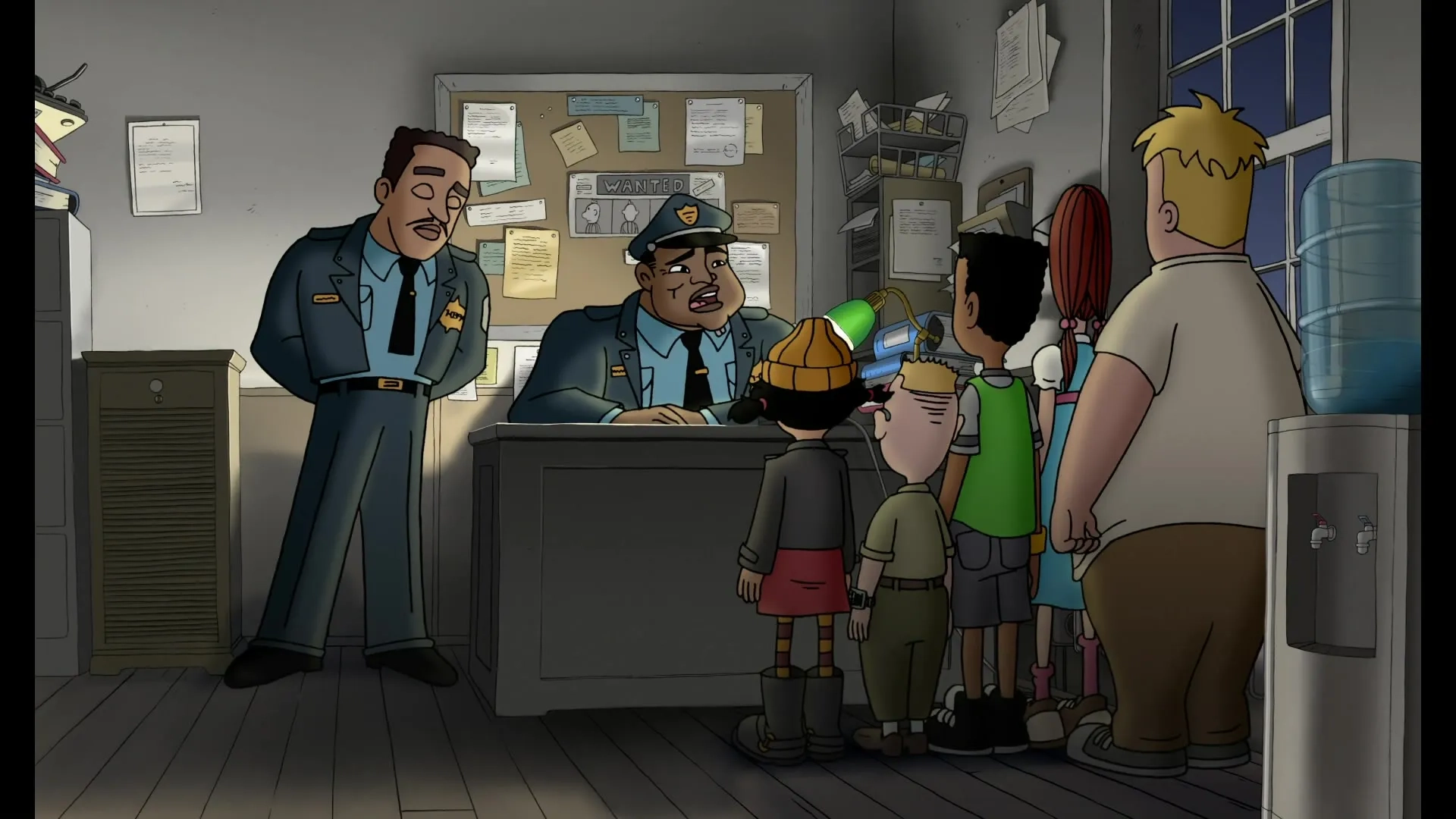 Rickey D'Shon Collins, Jason Davis, Ashley Johnson, Courtland Mead, Kevin Michael Richardson, Pamela Adlon, and Nicholas Turturro in Recess: School's Out (2001)