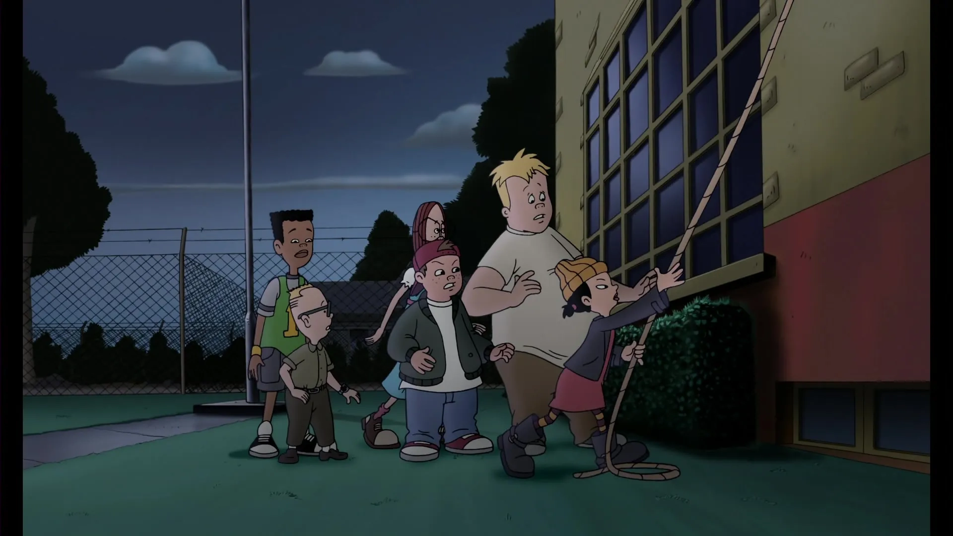 Rickey D'Shon Collins, Jason Davis, Ashley Johnson, Andrew Lawrence, Courtland Mead, and Pamela Adlon in Recess: School's Out (2001)