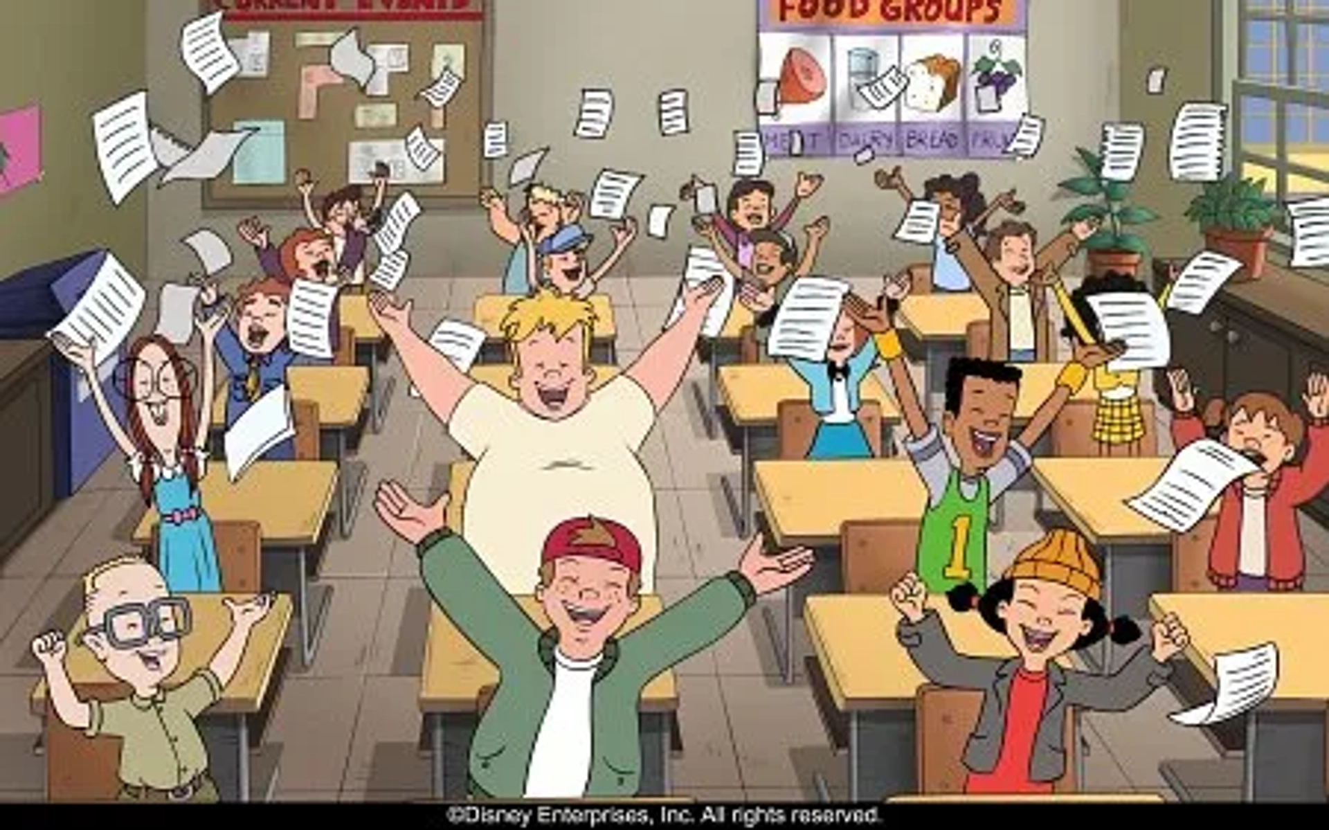 Rickey D'Shon Collins, Jason Davis, Ashley Johnson, Andrew Lawrence, Courtland Mead, and Pamela Adlon in Recess: School's Out (2001)