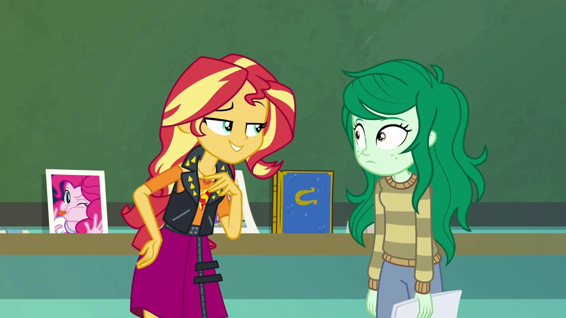 Shannon Chan-Kent and Rebecca Shoichet in My Little Pony Equestria Girls: Forgotten Friendship (2018)
