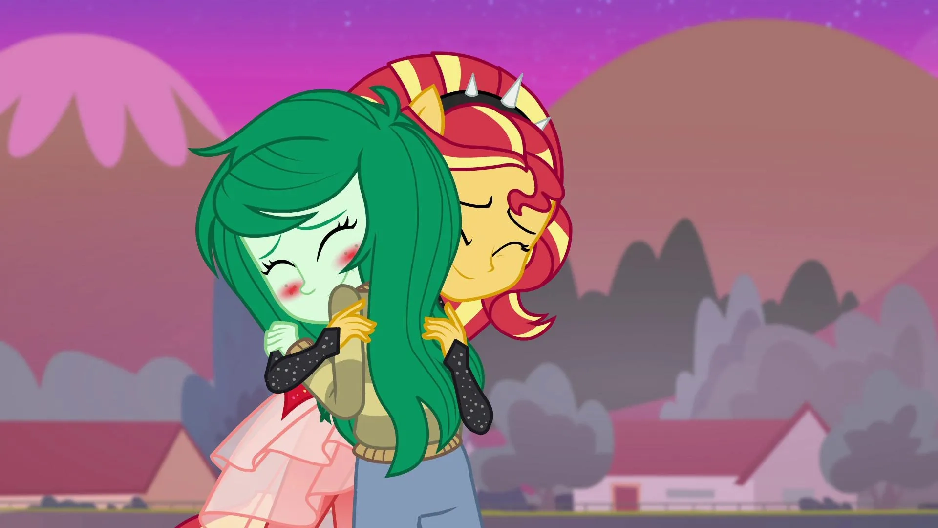 Shannon Chan-Kent and Rebecca Shoichet in My Little Pony Equestria Girls: Forgotten Friendship (2018)