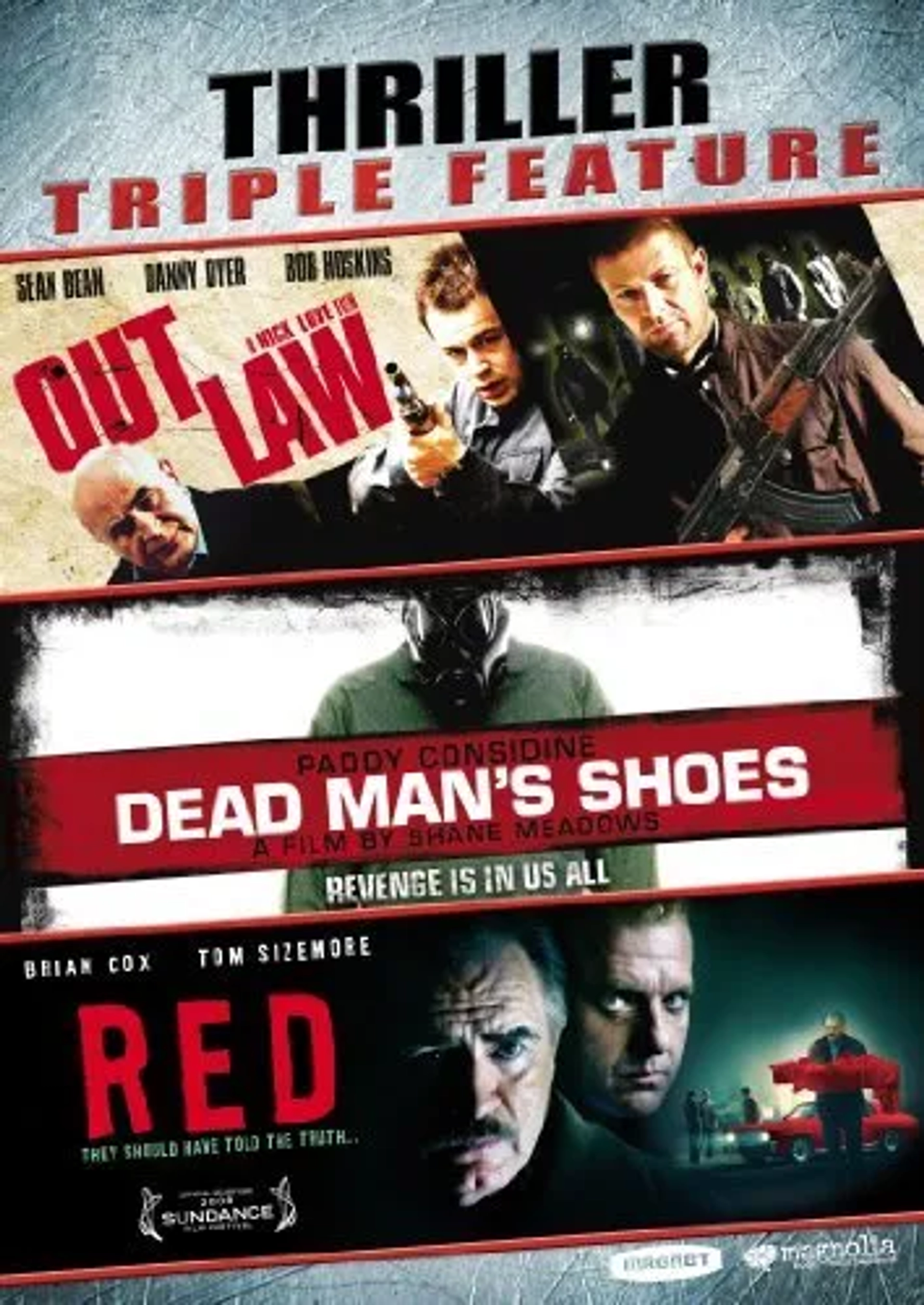 Sean Bean, Bob Hoskins, Tom Sizemore, Brian Cox, Danny Dyer, and Toby Kebbell in Dead Man's Shoes (2004)