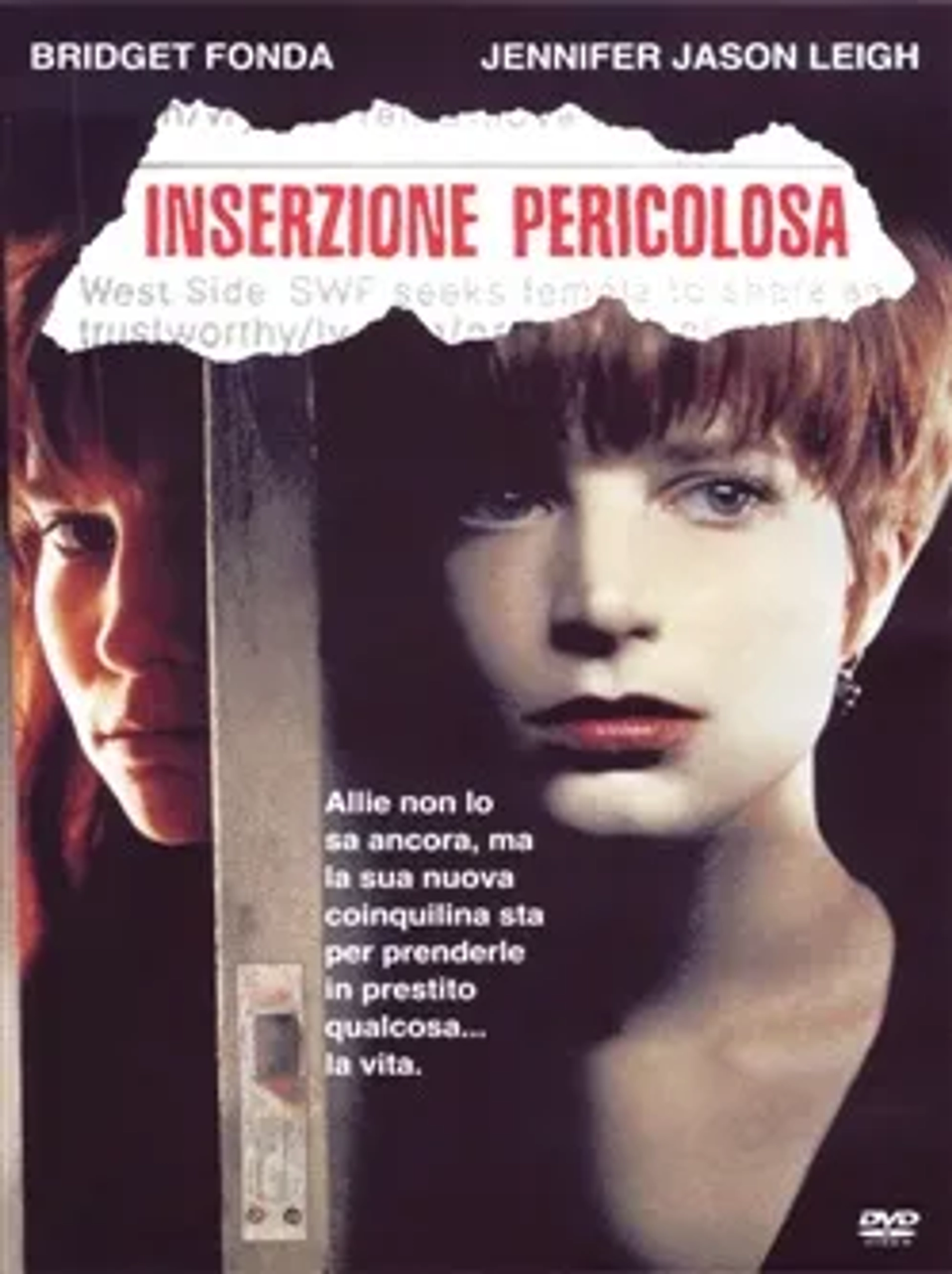 Bridget Fonda and Jennifer Jason Leigh in Single White Female (1992)