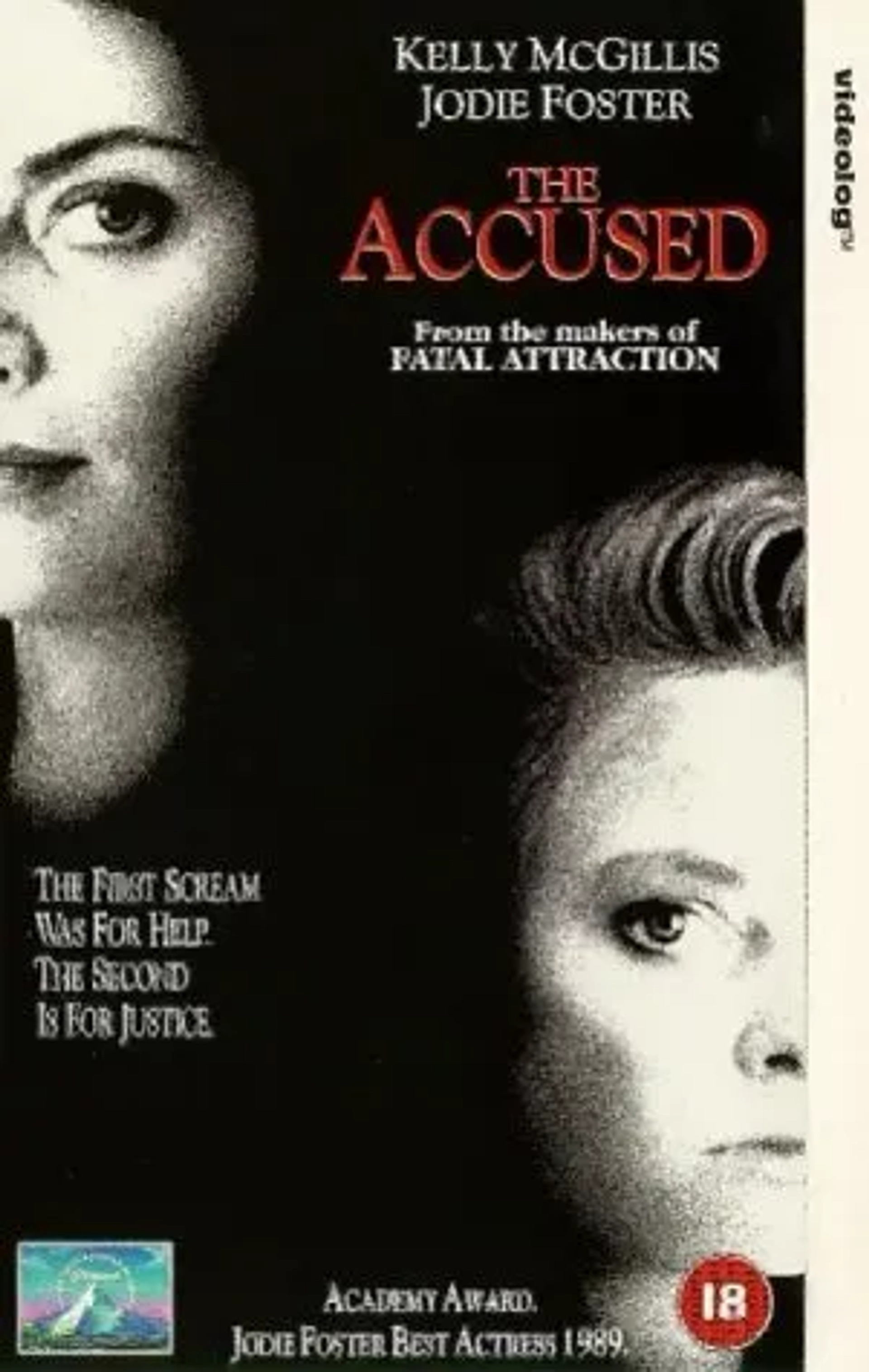 Jodie Foster and Kelly McGillis in The Accused (1988)