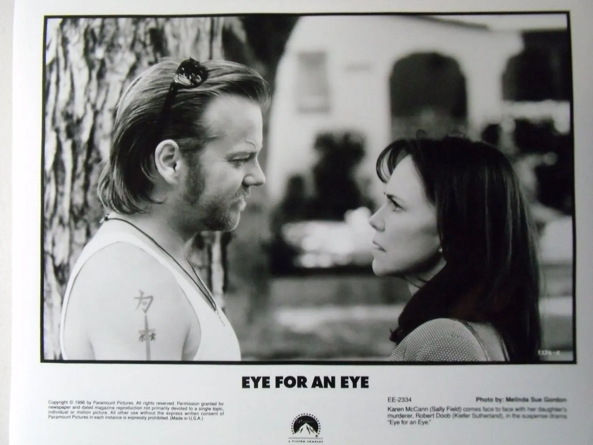 Sally Field and Kiefer Sutherland in Eye for an Eye (1996)