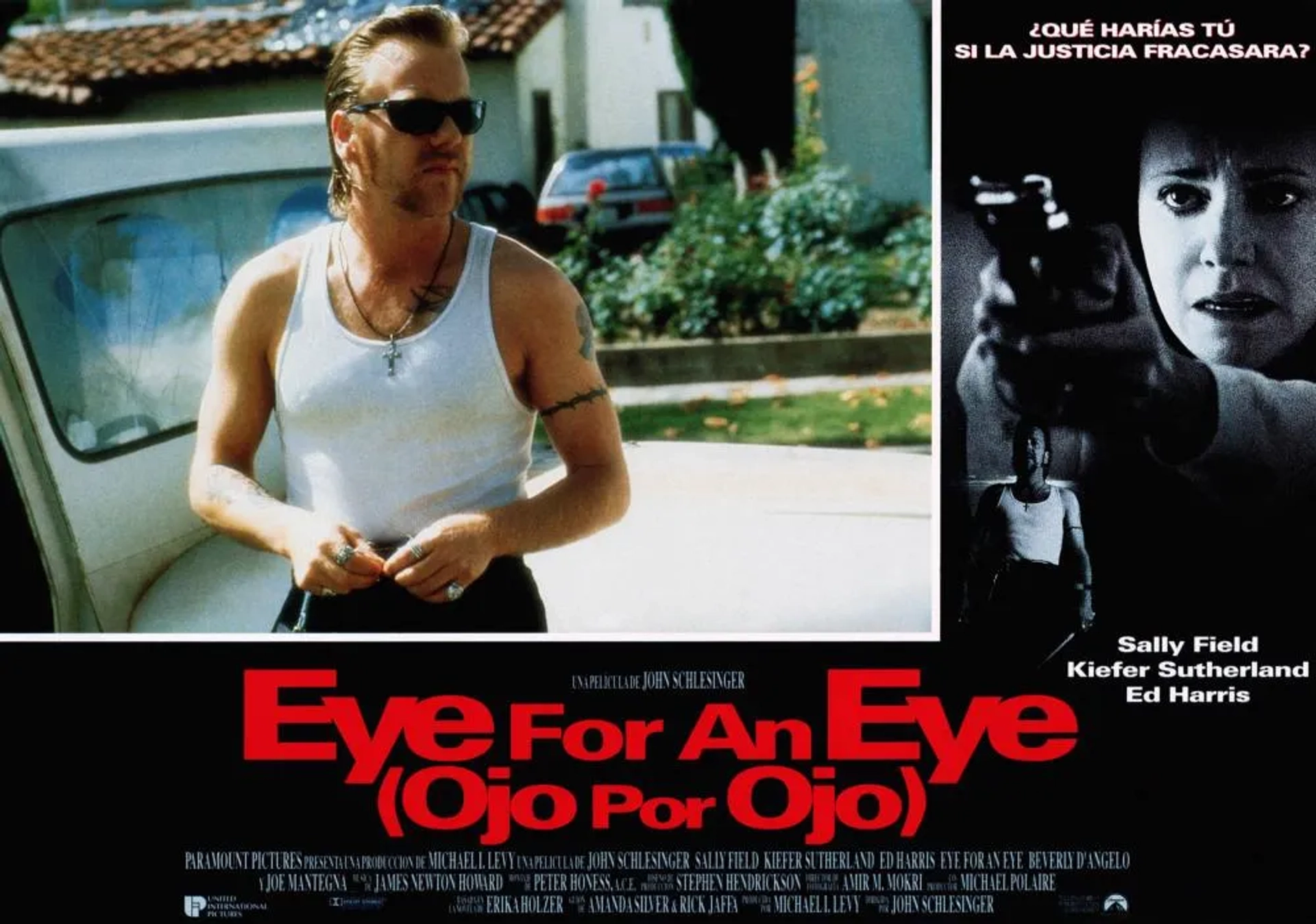 Sally Field and Kiefer Sutherland in Eye for an Eye (1996)