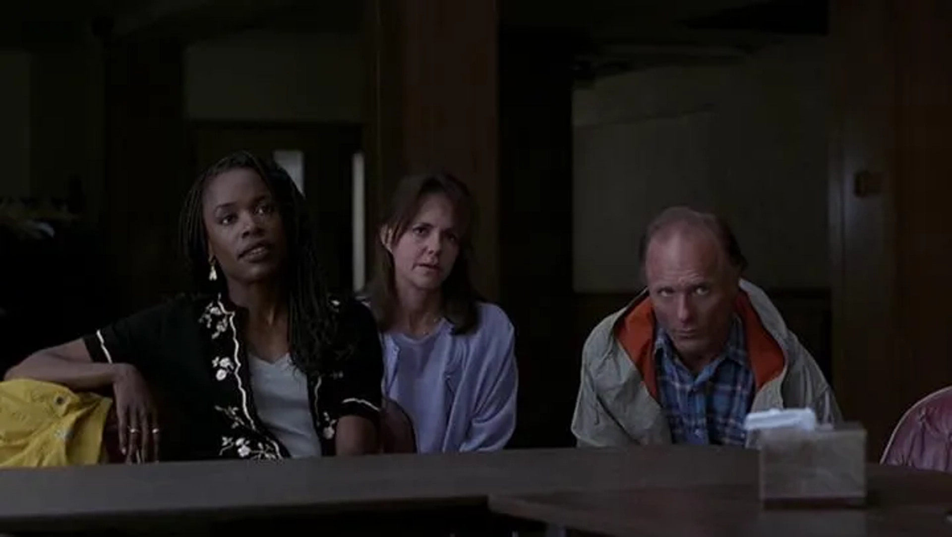 Sally Field, Ed Harris, and Charlayne Woodard in Eye for an Eye (1996)