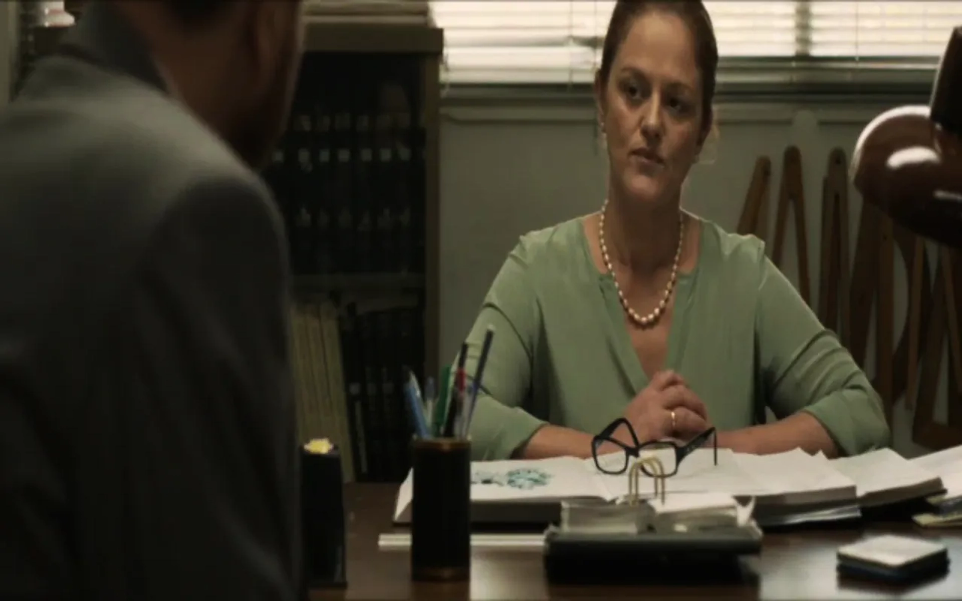 Themis Panou and Vaso Iatropoulou in Miss Violence (2013)