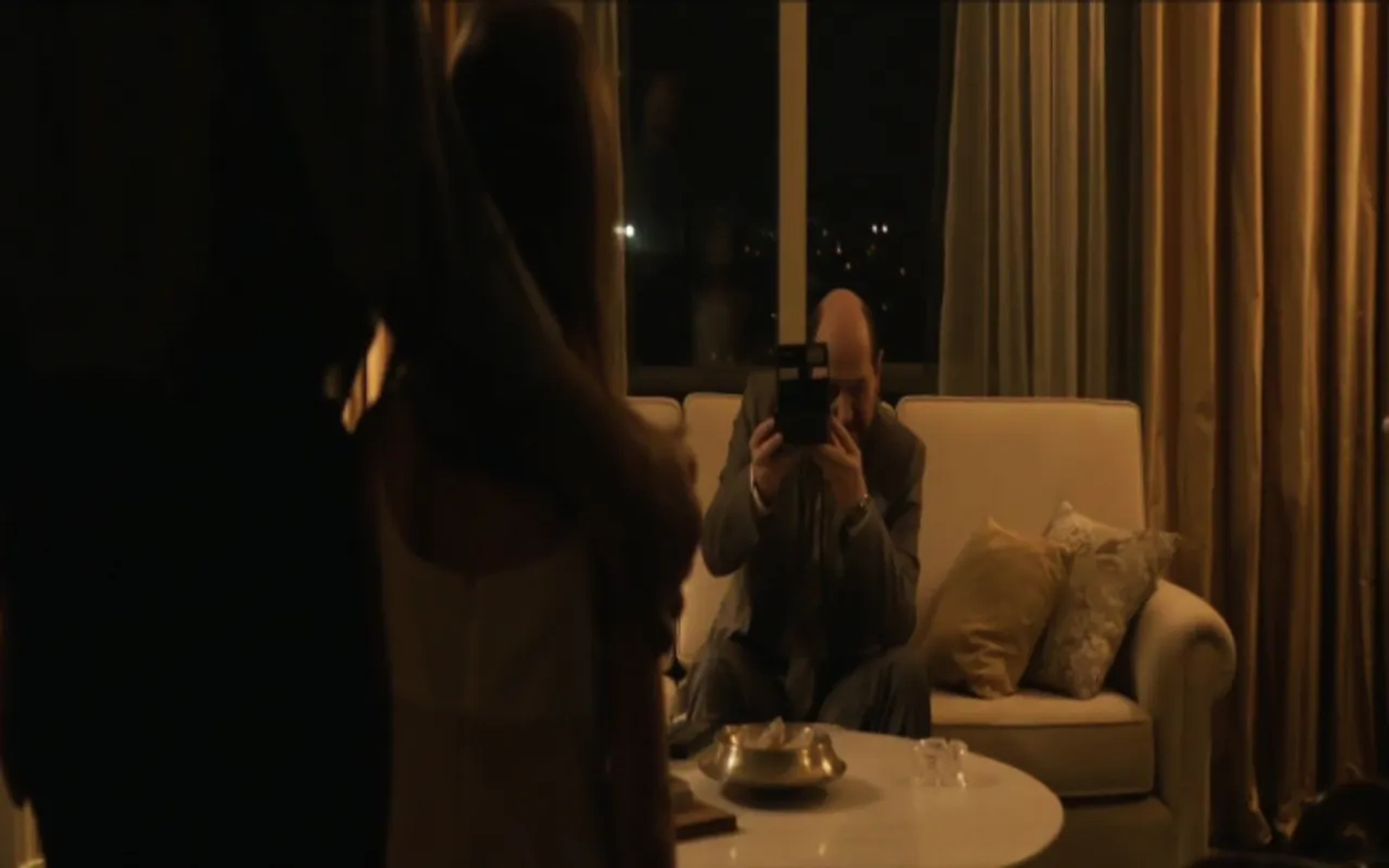 Themis Panou, Nikos Hatzopoulos, and Kalliopi Zontanou in Miss Violence (2013)