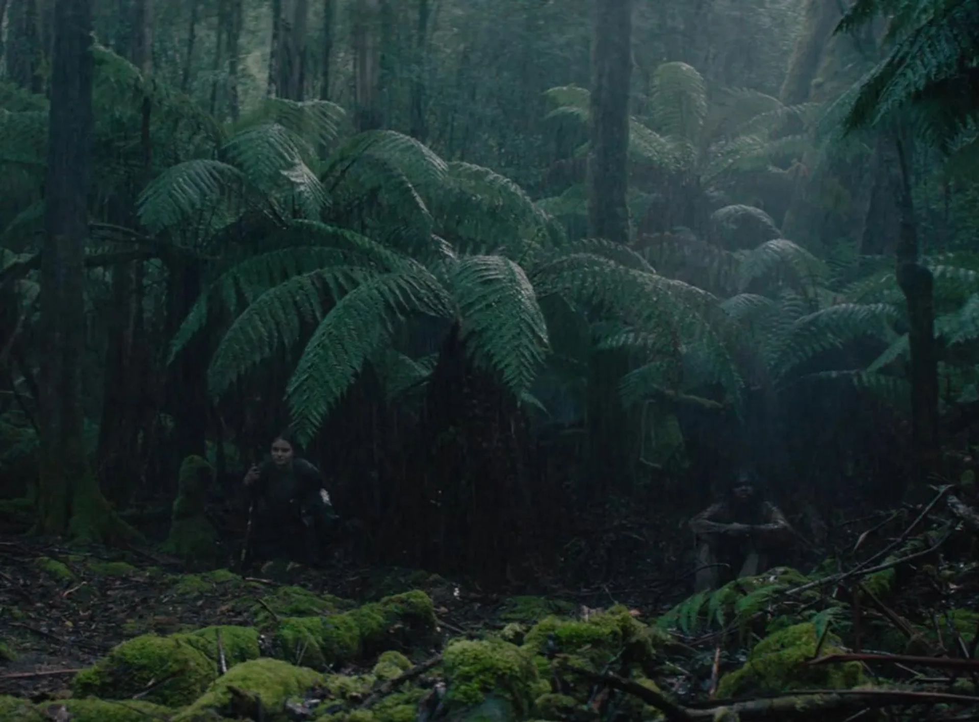Aisling Franciosi and Baykali Ganambarr in The Nightingale (2018)