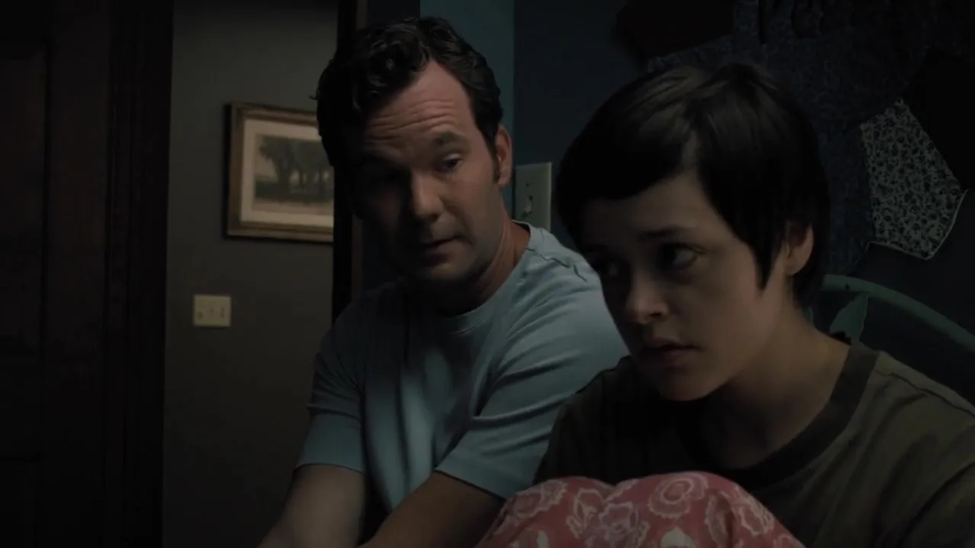 Sean Bridgers and Lauren Ashley Carter in The Woman (2011)