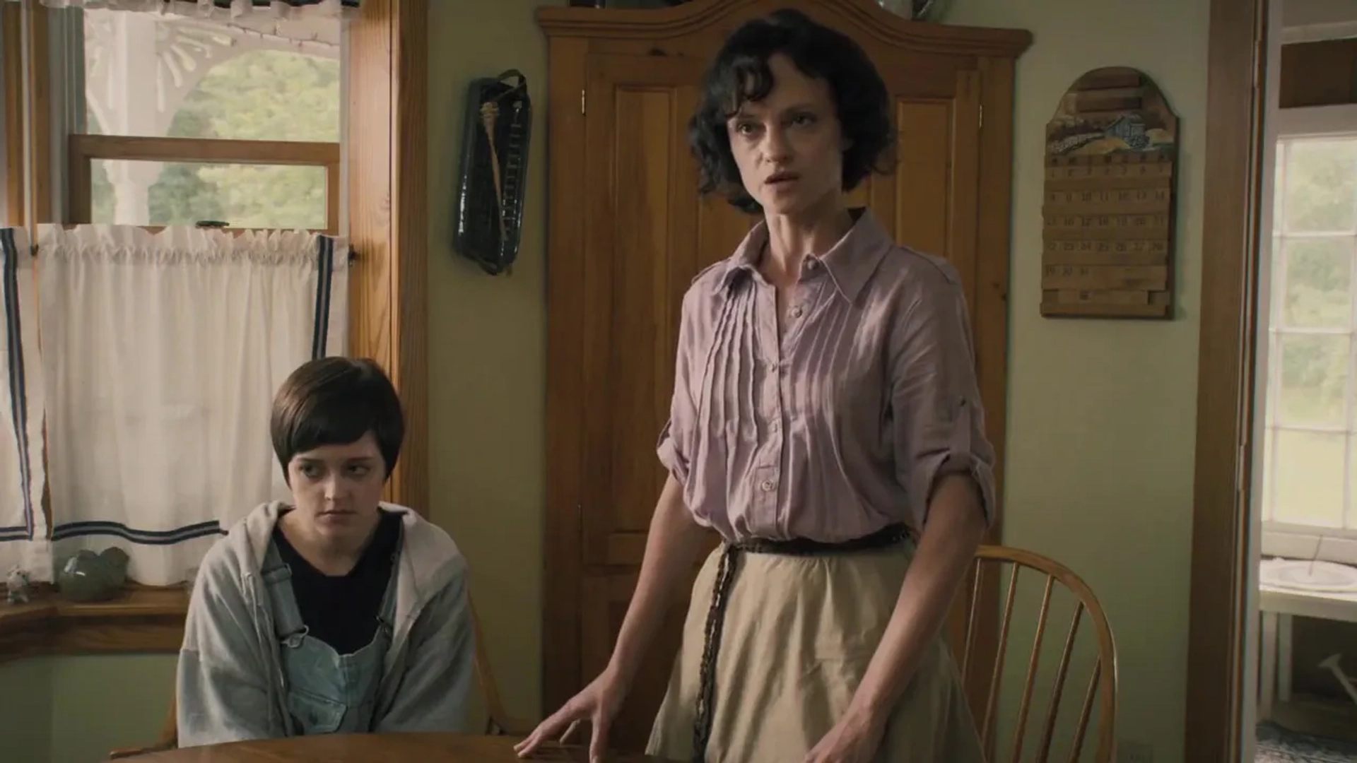 Angela Bettis and Lauren Ashley Carter in The Woman (2011)