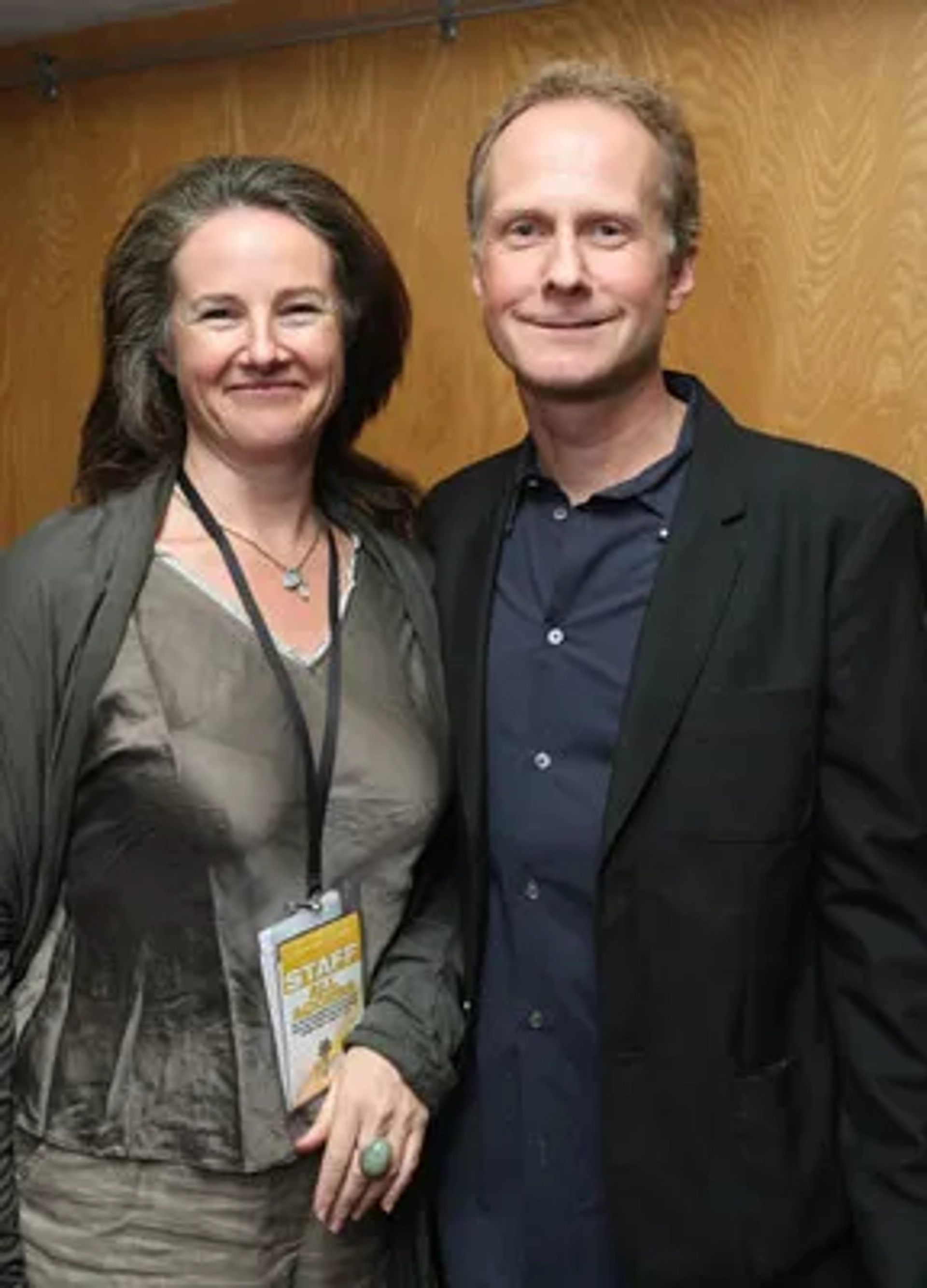 Helen Du Toit and Niels Arden Oplev at an event for The Girl with the Dragon Tattoo (2009)