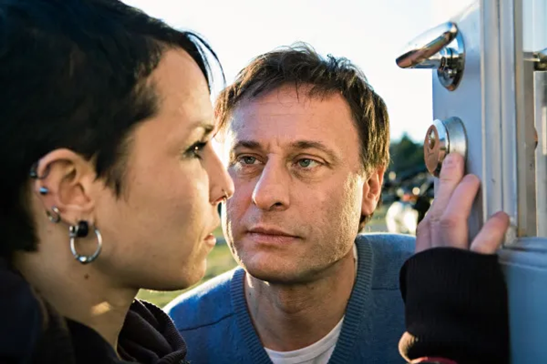 Noomi Rapace and Michael Nyqvist in The Girl with the Dragon Tattoo (2009)