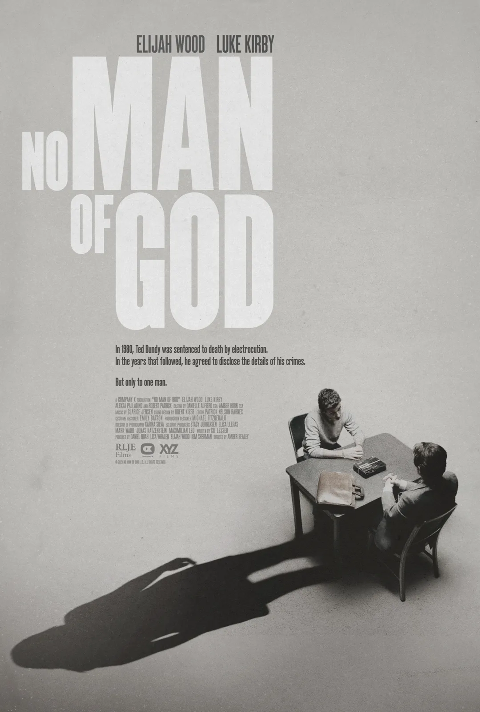 Elijah Wood and Luke Kirby in No Man of God (2021)