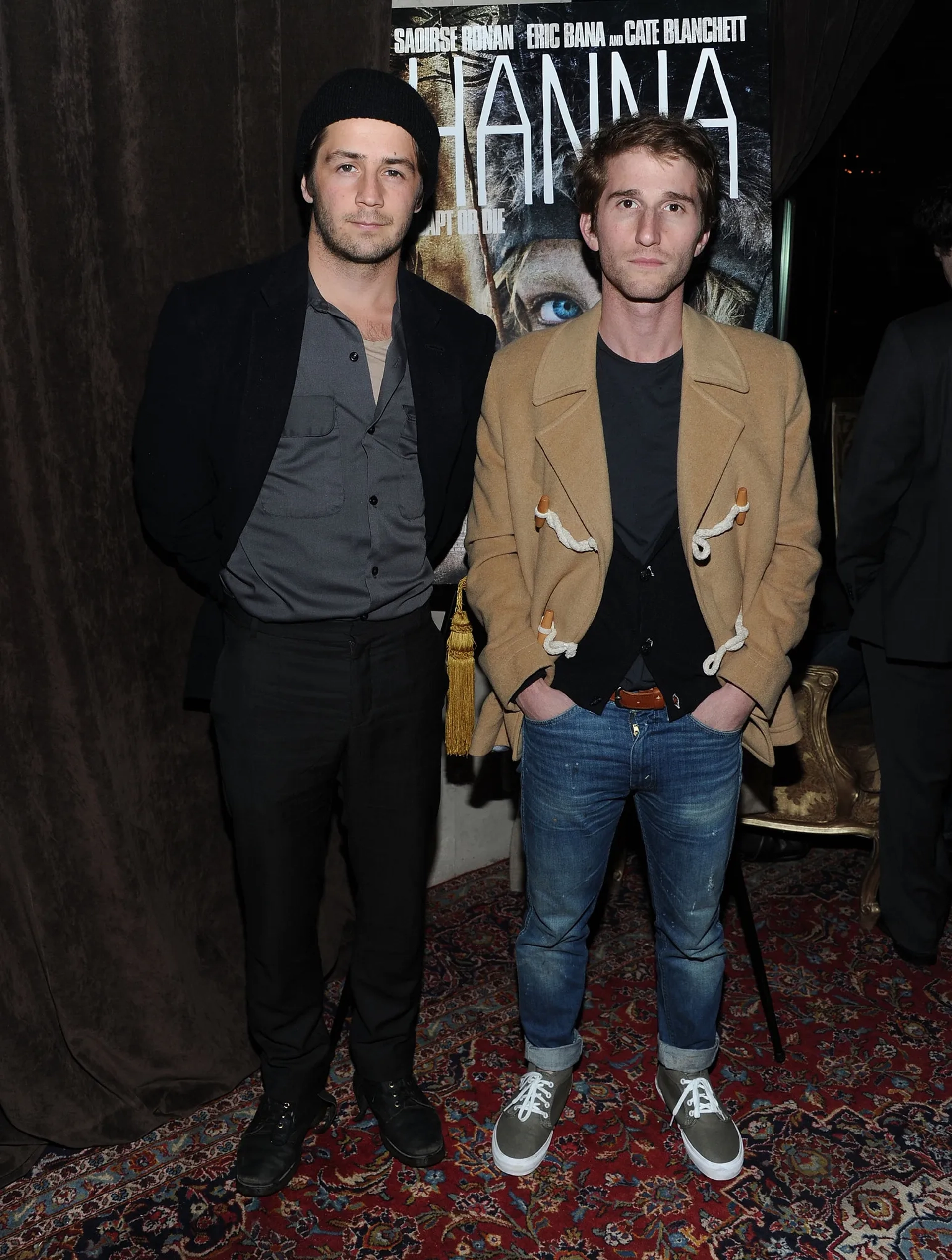 Michael Angarano and Max Winkler at an event for Hanna (2011)