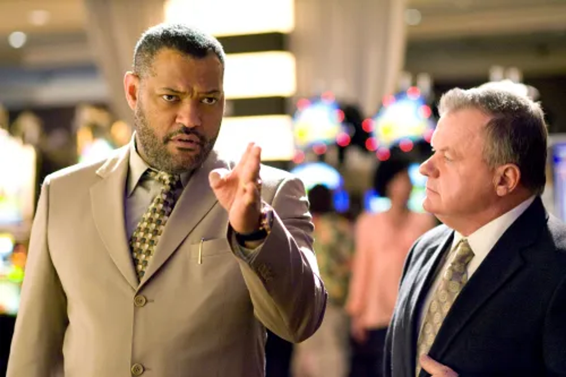 Laurence Fishburne and Jack McGee in 21 (2008)