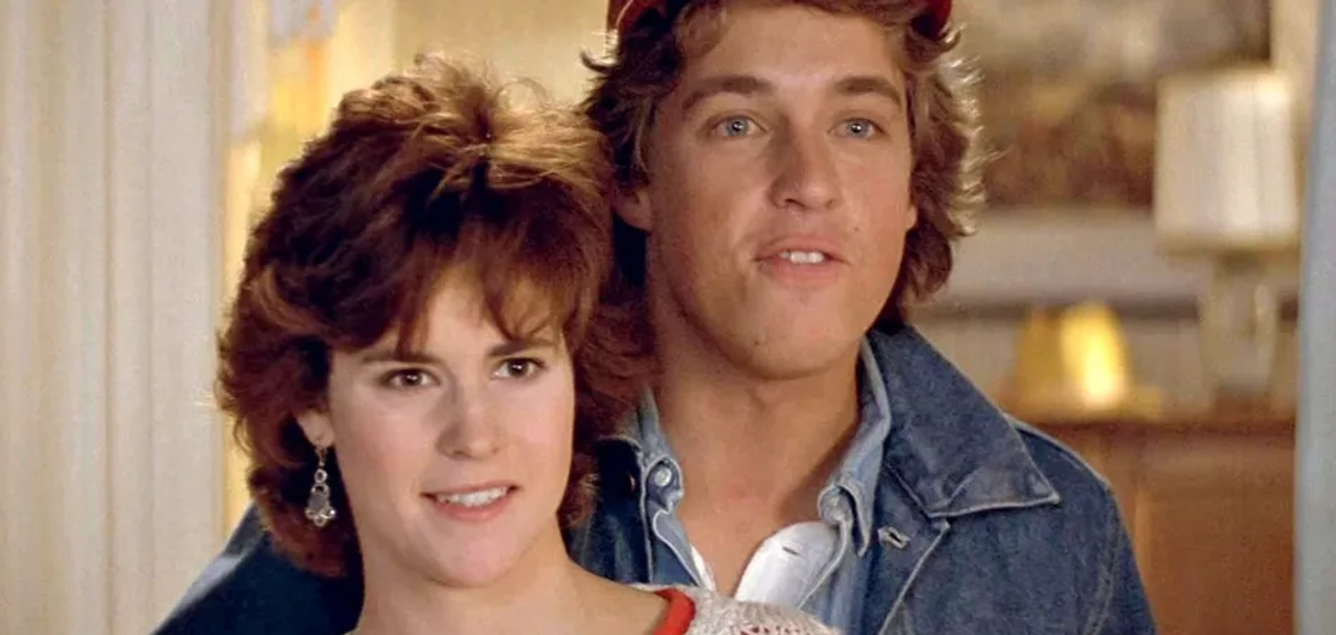 Ally Sheedy and Brian McNamara in Short Circuit (1986)
