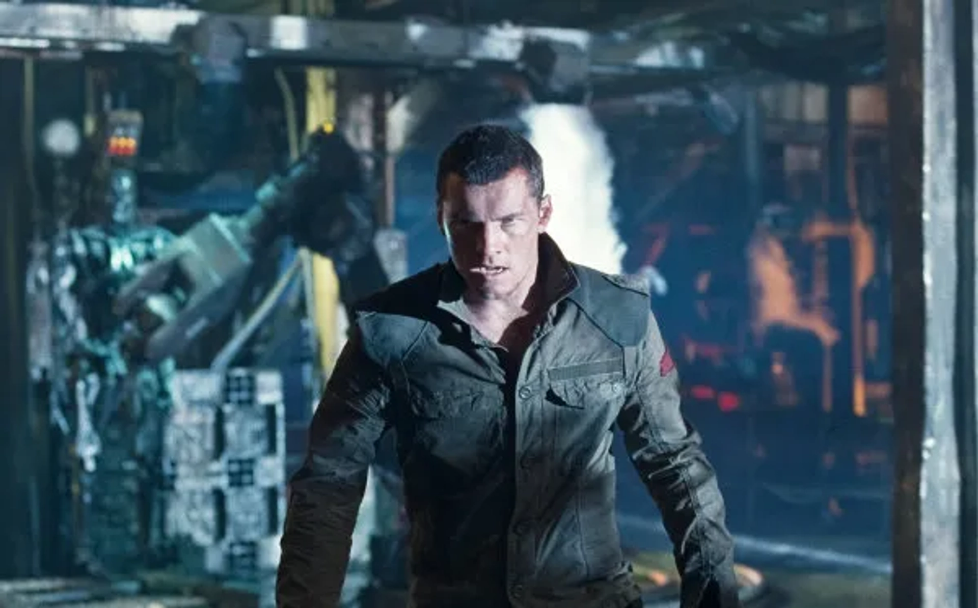 Sam Worthington in Terminator Salvation (2009)