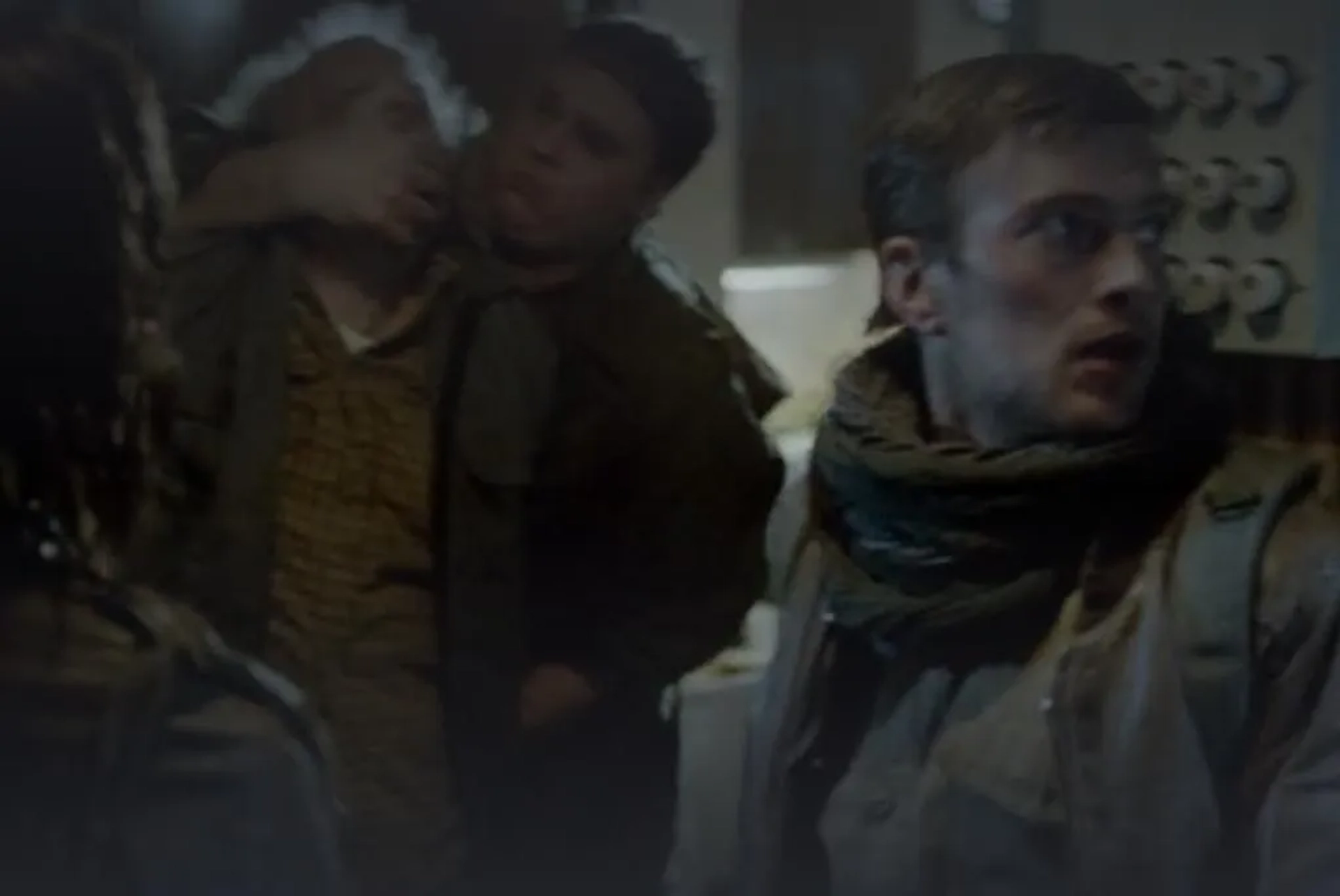 Eva Röse, Andreas Wilson, and Christopher Wagelin in Äkta människor (2012)