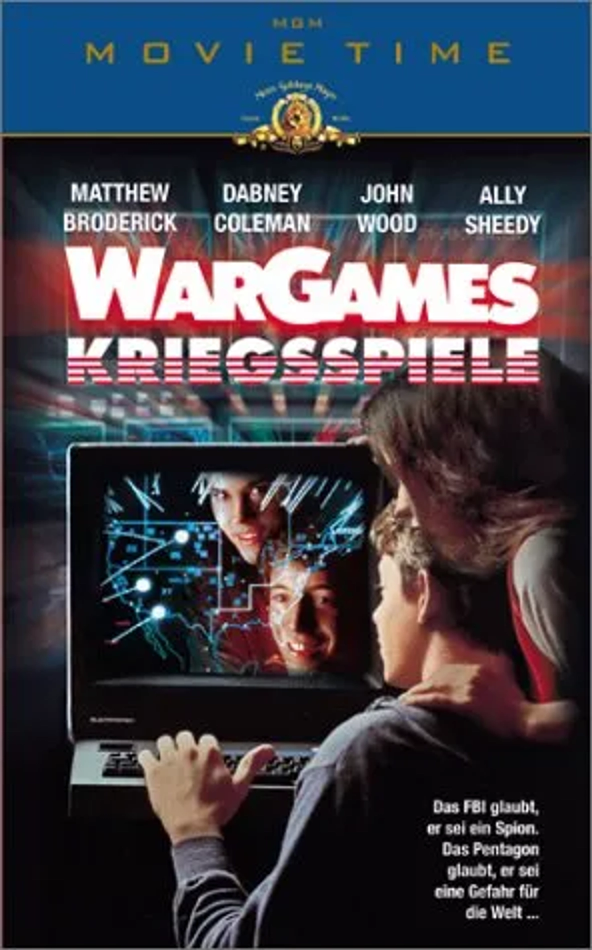 Matthew Broderick and Ally Sheedy in WarGames (1983)
