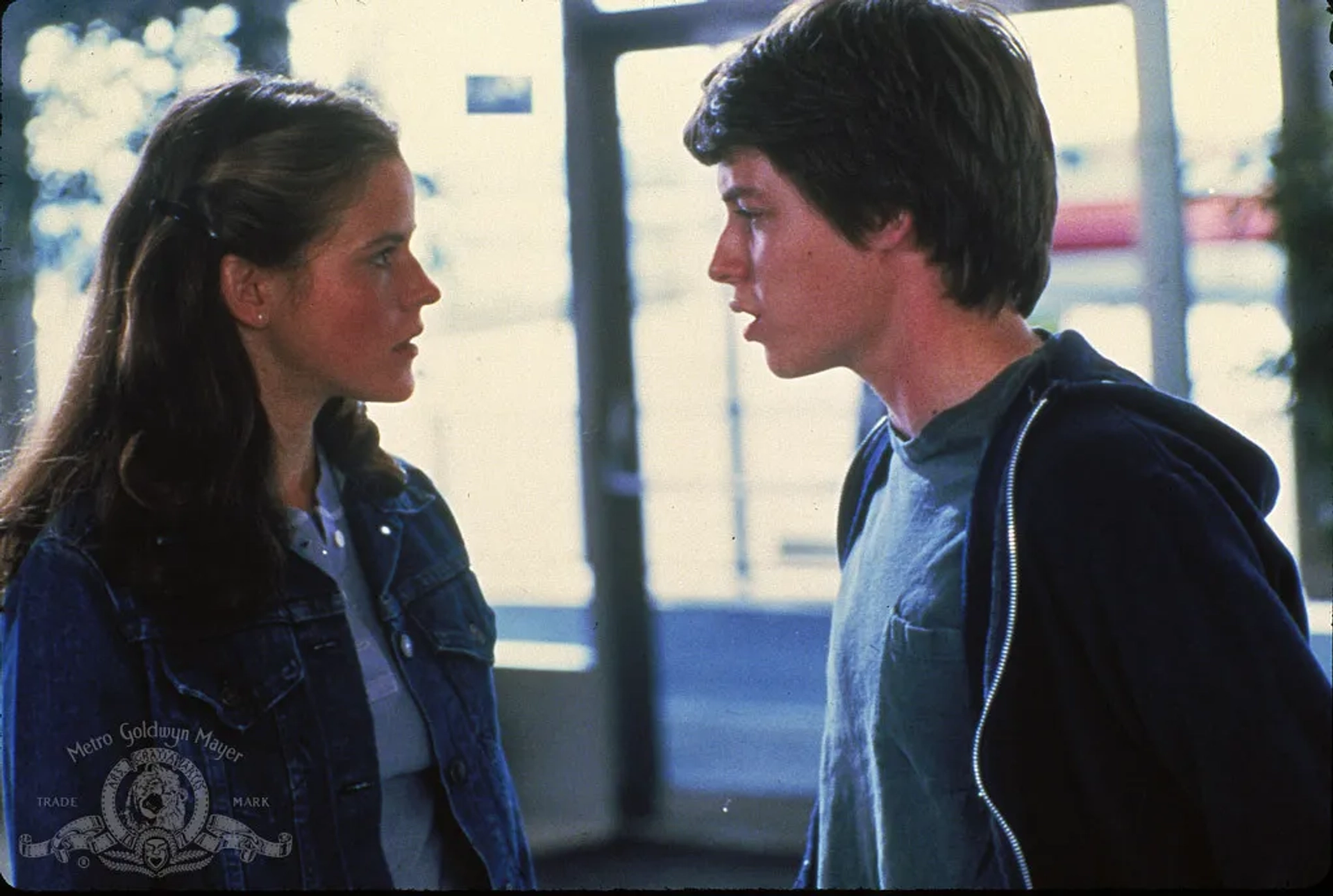 Matthew Broderick and Ally Sheedy in WarGames (1983)