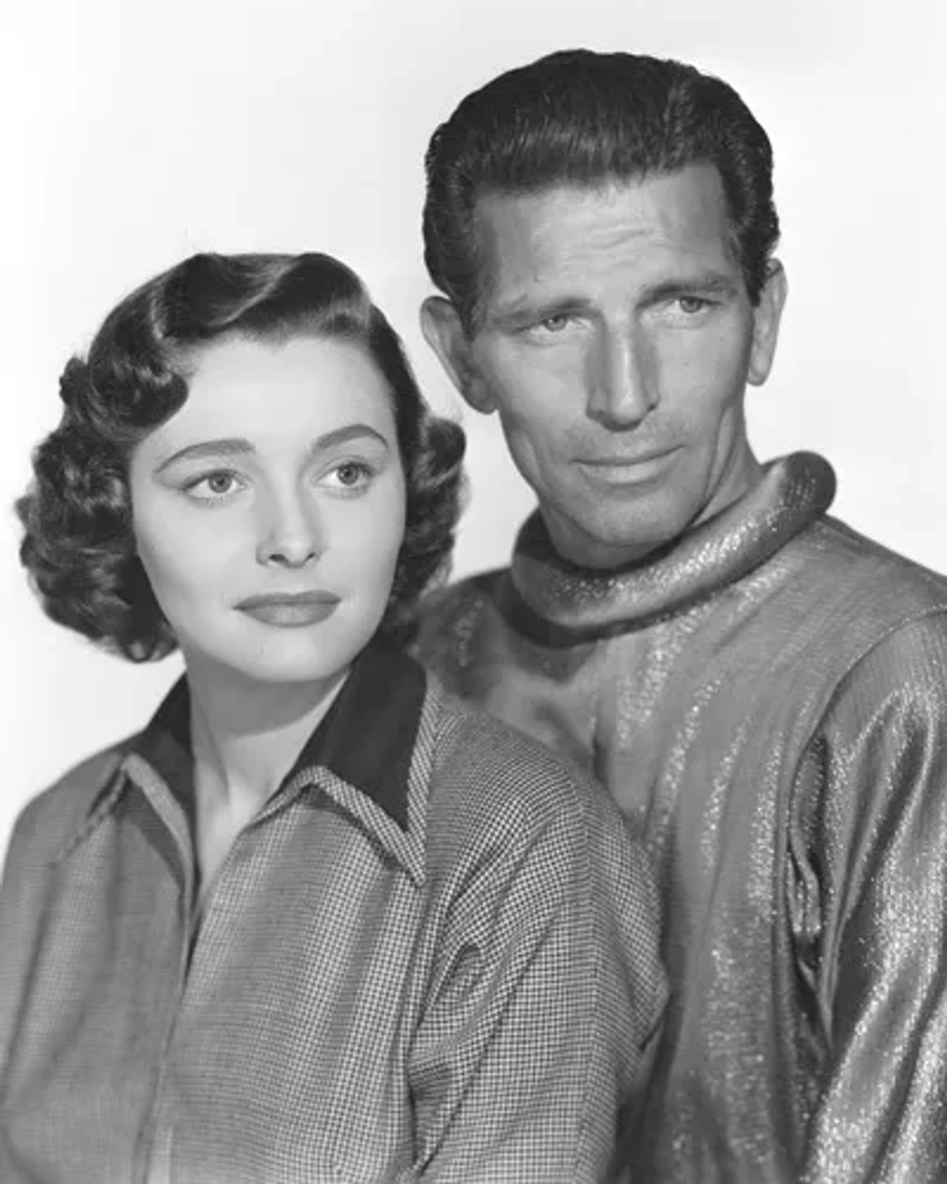"The Day the Earth Stood Still" Patricia Neal & Michael Rennie 1951 20th