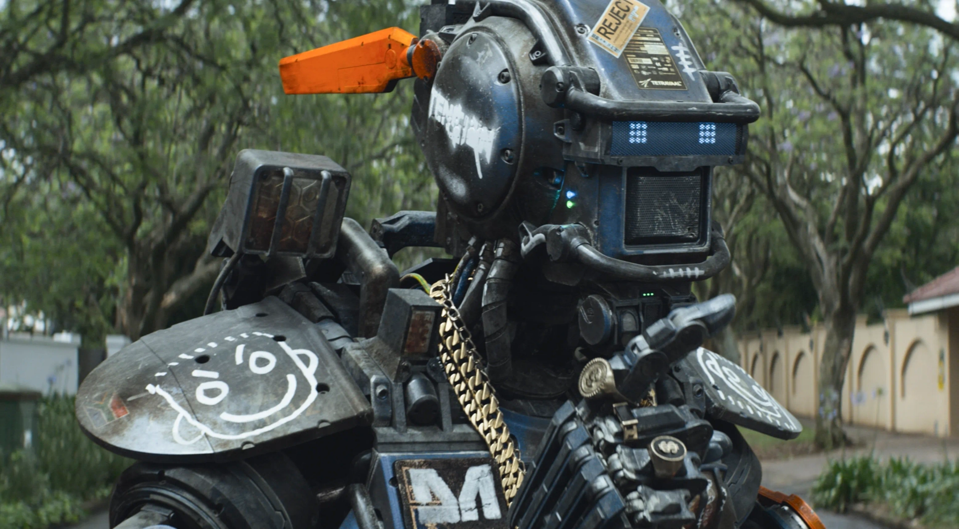 Sharlto Copley in Chappie (2015)