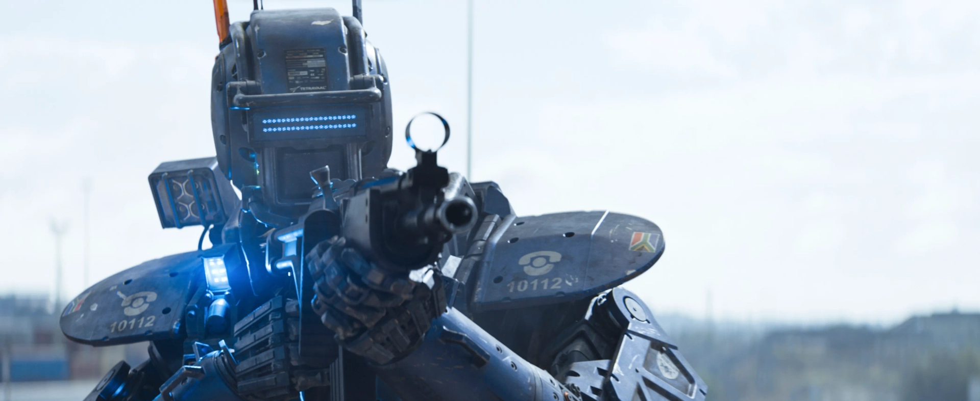 Sharlto Copley in Chappie (2015)